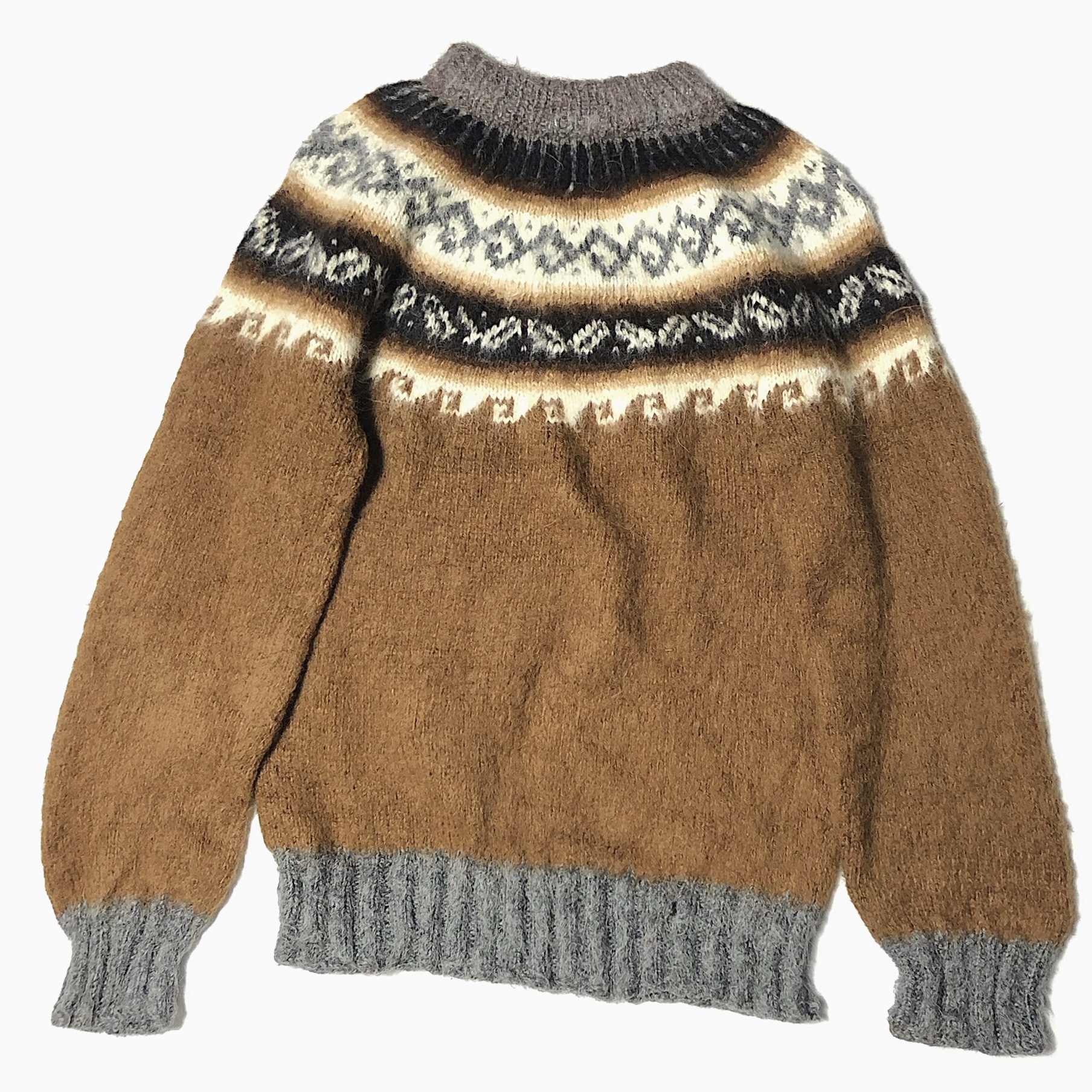 Vintage 70〜80's Nordic Knit Sweater の画像 2