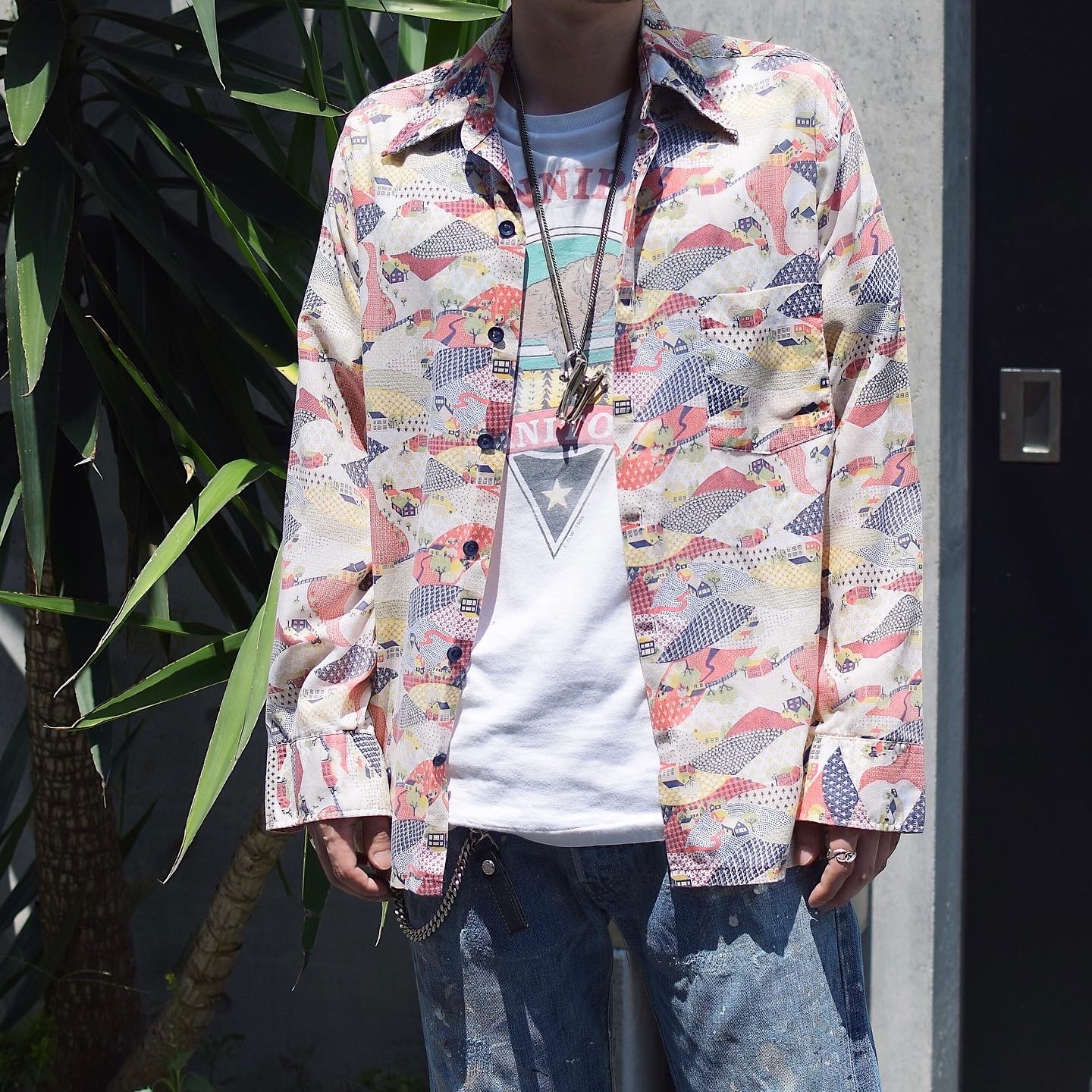 Vintage 70's【JCPenney】Patterned Shirt の画像 3