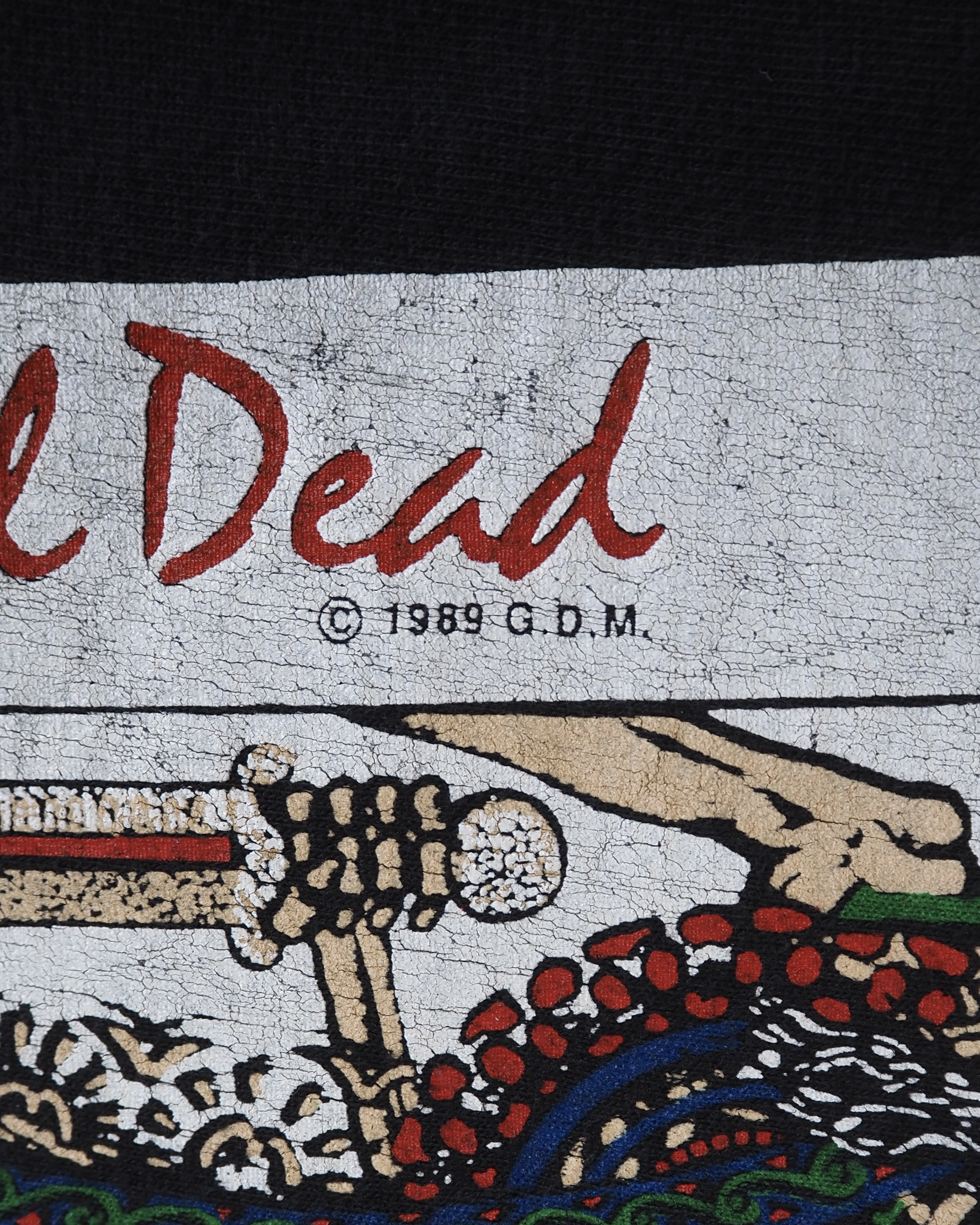 【VCM入荷】 80’s Grateful Dead Tシャツ XL ブラック の画像 8