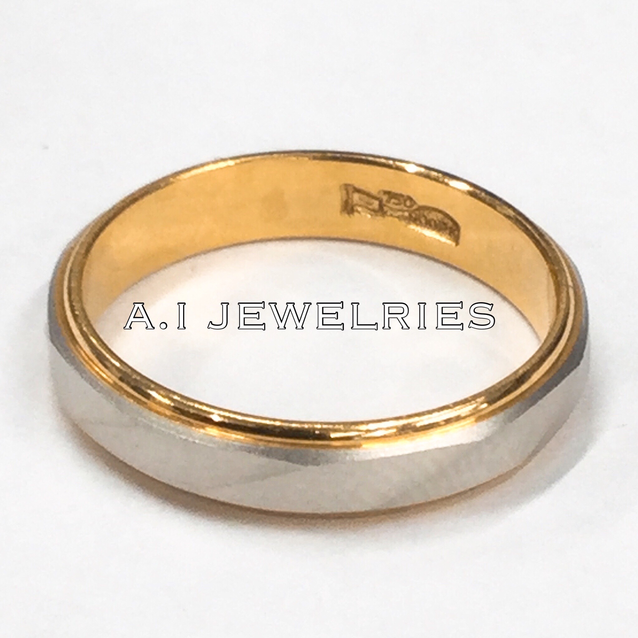 K18 18金 Pt900 プラチナ900 コンビ ペア リング マリッジ A I Jewelries エイアイジュエリーズ K18 18金 Pt900 プラチナ900 コンビ ペア リング マリッジ A I Jewelries エイアイジュエリーズ