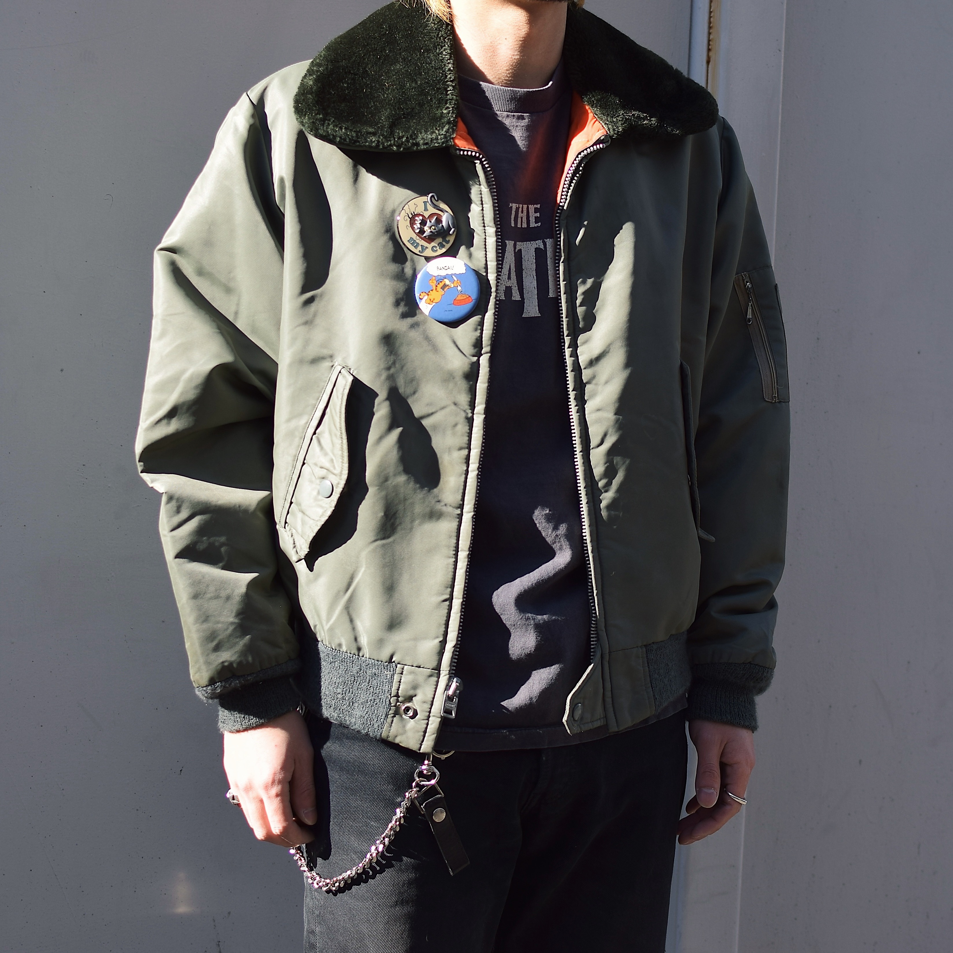 Vintage 80's【PETERS】Flight Jacket の画像 4