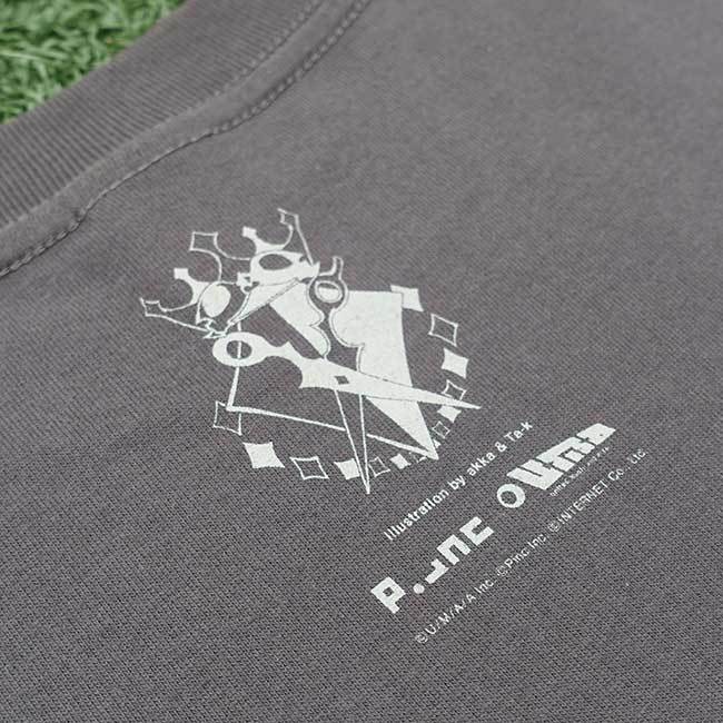 DECO*27「モザイクロール」Tシャツ メンズ:チャコール - 画像3