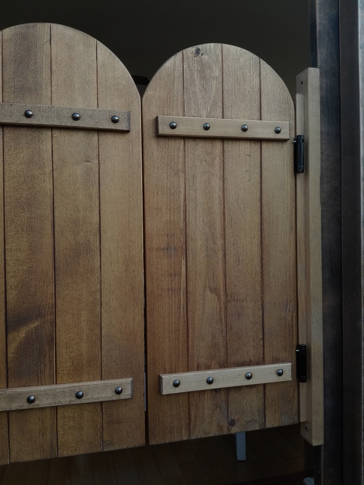 スタックスタイル スイングドア ウエスタンドア 間口に合わせて作ります 送料無料 オーダー家具のkinoka