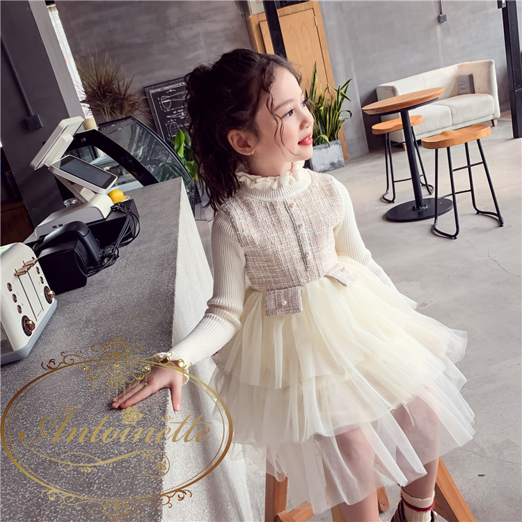 2色 ワンピース 女の子 子供 フォーマル ドレス 上品 韓国子供服 Kids One Piece White Gray Dress Antoinette 2色 ワンピース 女の子 子供 フォーマル ドレス 上品 韓国子供服 Kids One Piece White Gray Dress Antoinette