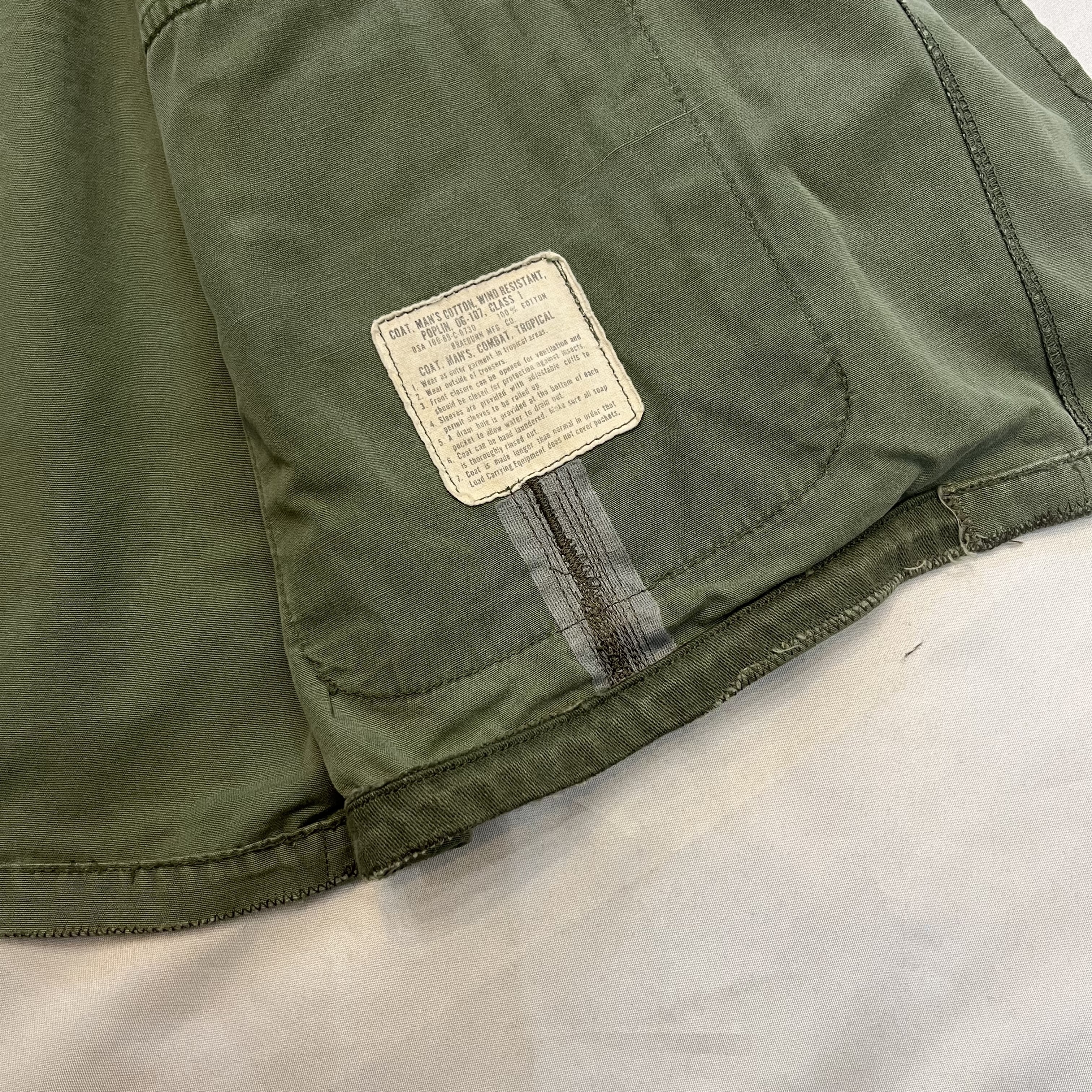 60’s U.S. Military Fatigue Jacket “3rd Type” の画像 6