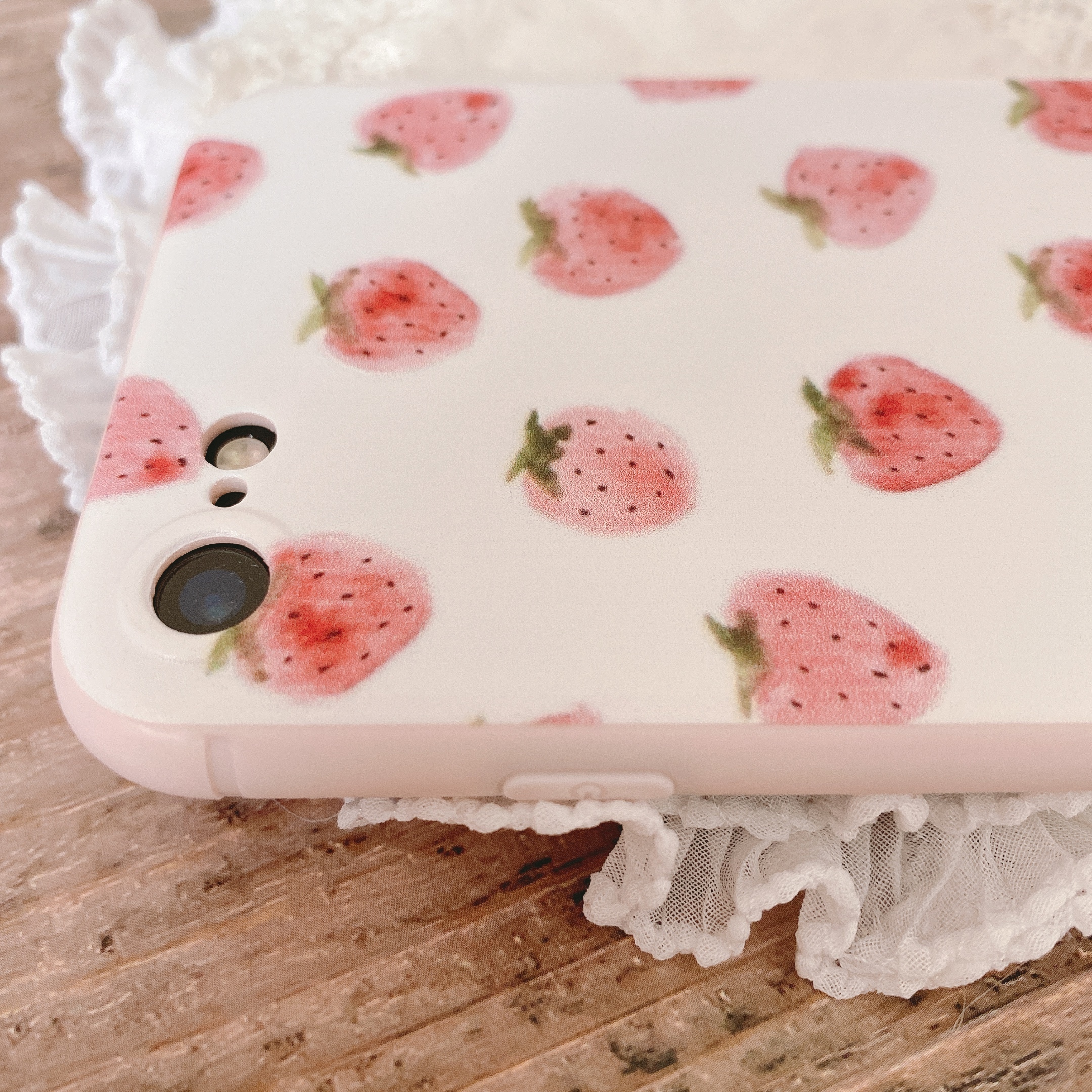 ふんわり苺イラスト ソフト Ipnoneケース Iphoneケース専門店 Loulou キラキラ ピンク ハート シンプル おしゃれで かわいい ふんわり苺イラスト ソフト Ipnoneケース Iphoneケース専門店 Loulou キラキラ ピンク ハート シンプル おしゃれで かわいい