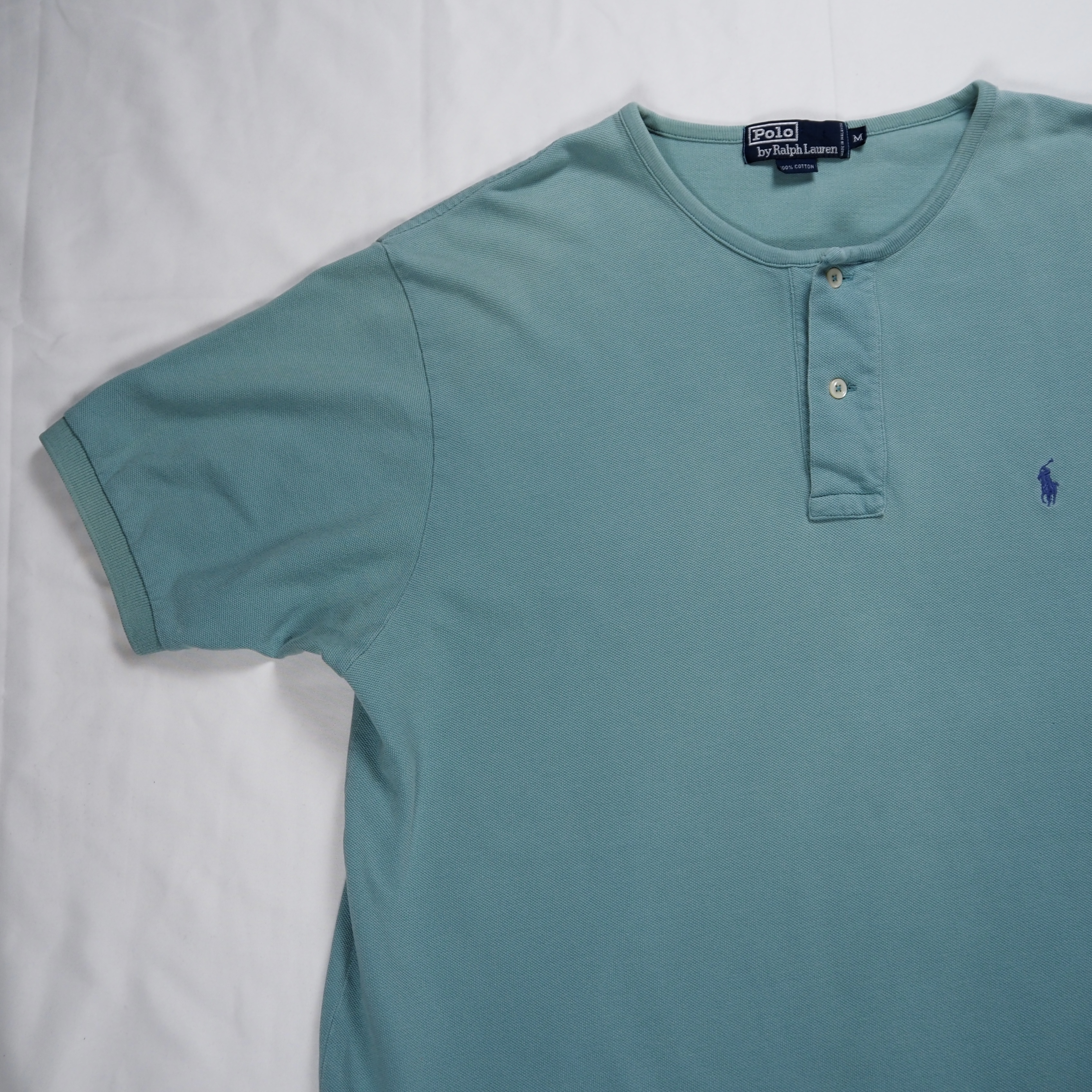 90’s Ralph Lauren ヘンリーネック Tシャツ の画像 6