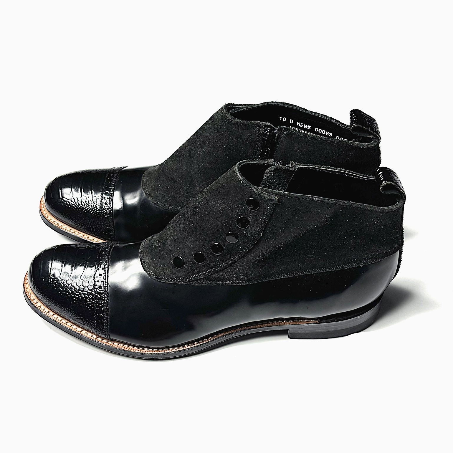 Vintage【STACY ADAMS】Side zip Boots の画像 2