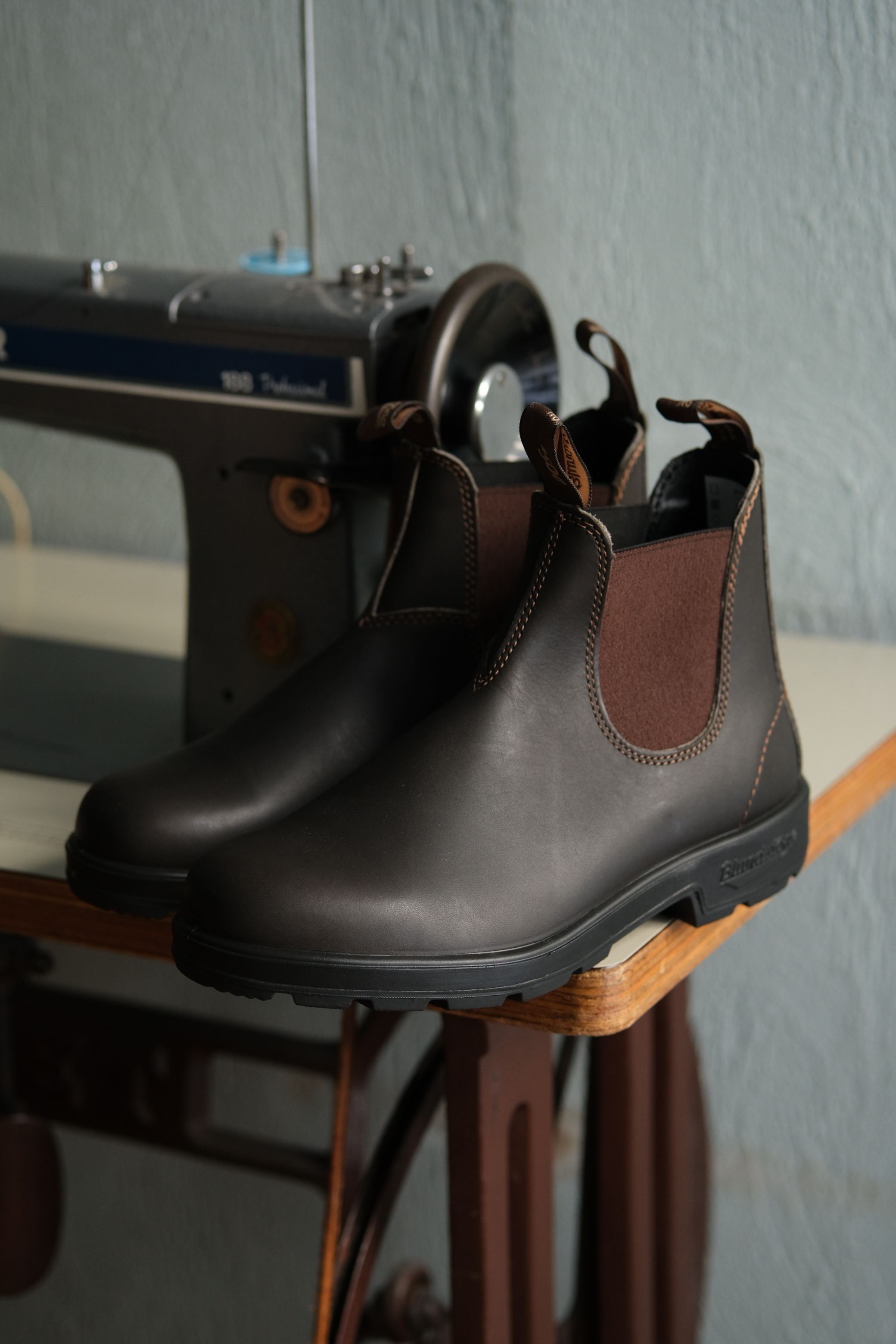 Utah/"Blundstone" 500 side gore boots/brown