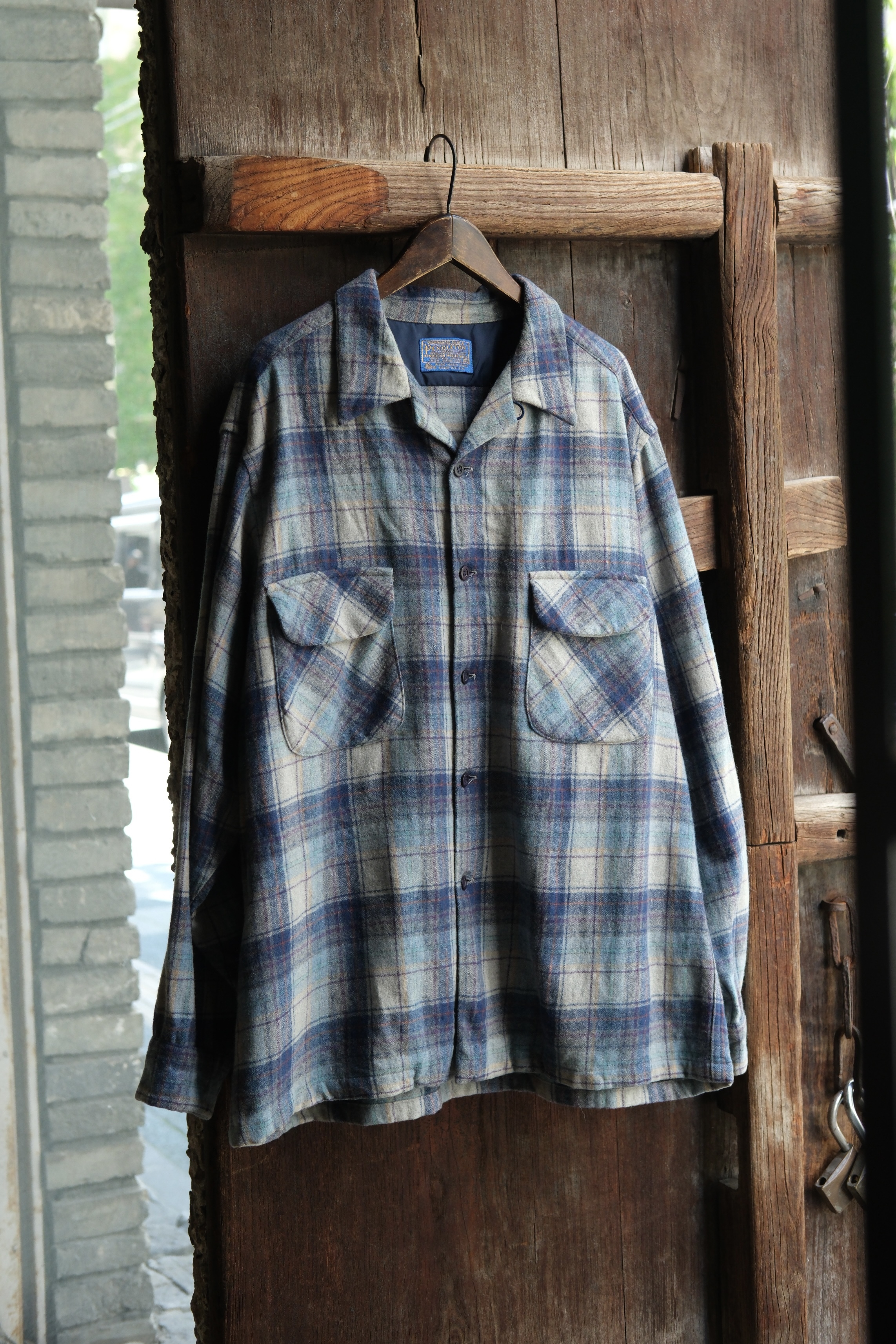 Utah/70's "PENDLETON" board shirt