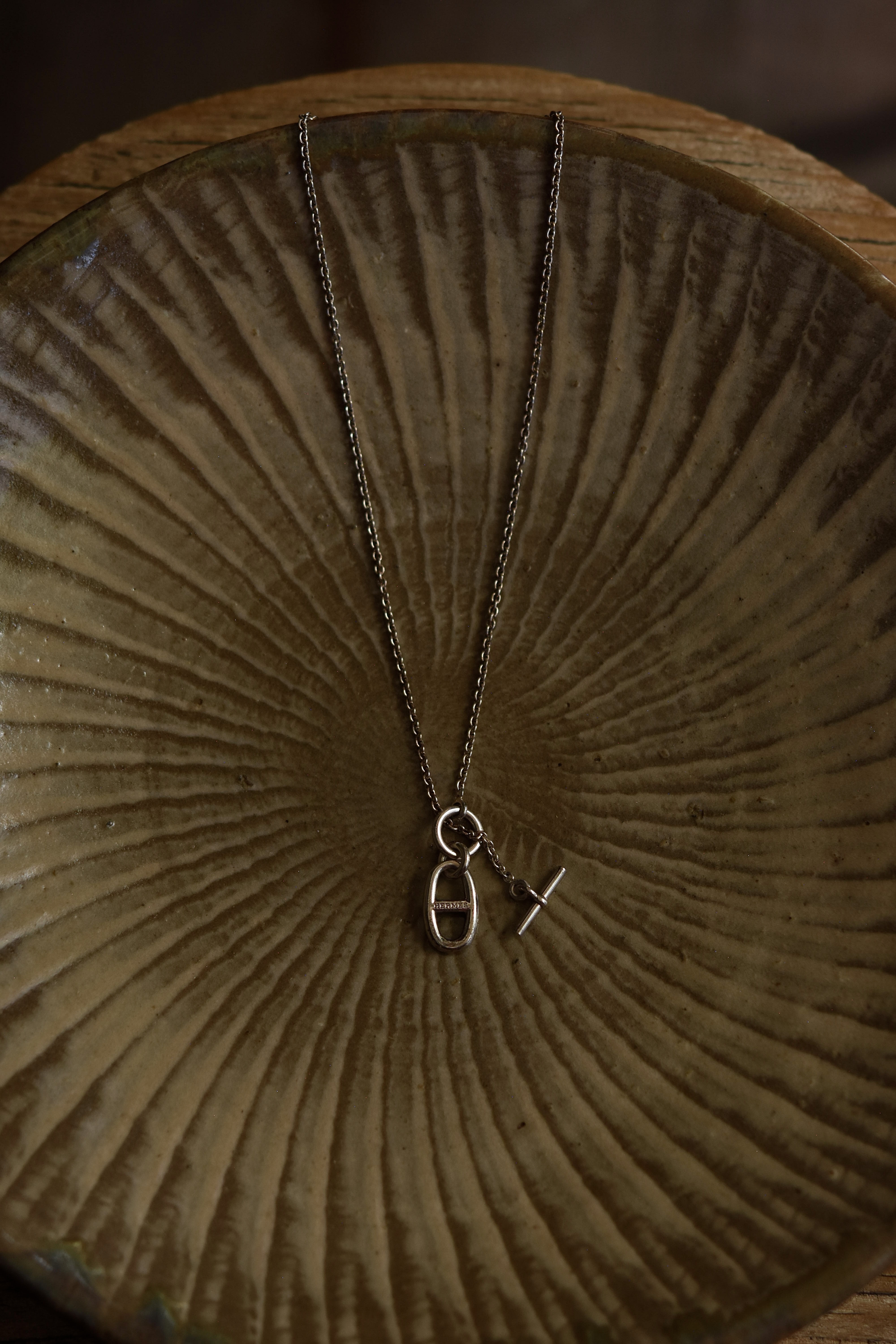 IORI／"HERMES" necklace／Chaine d’Ancre Amulette