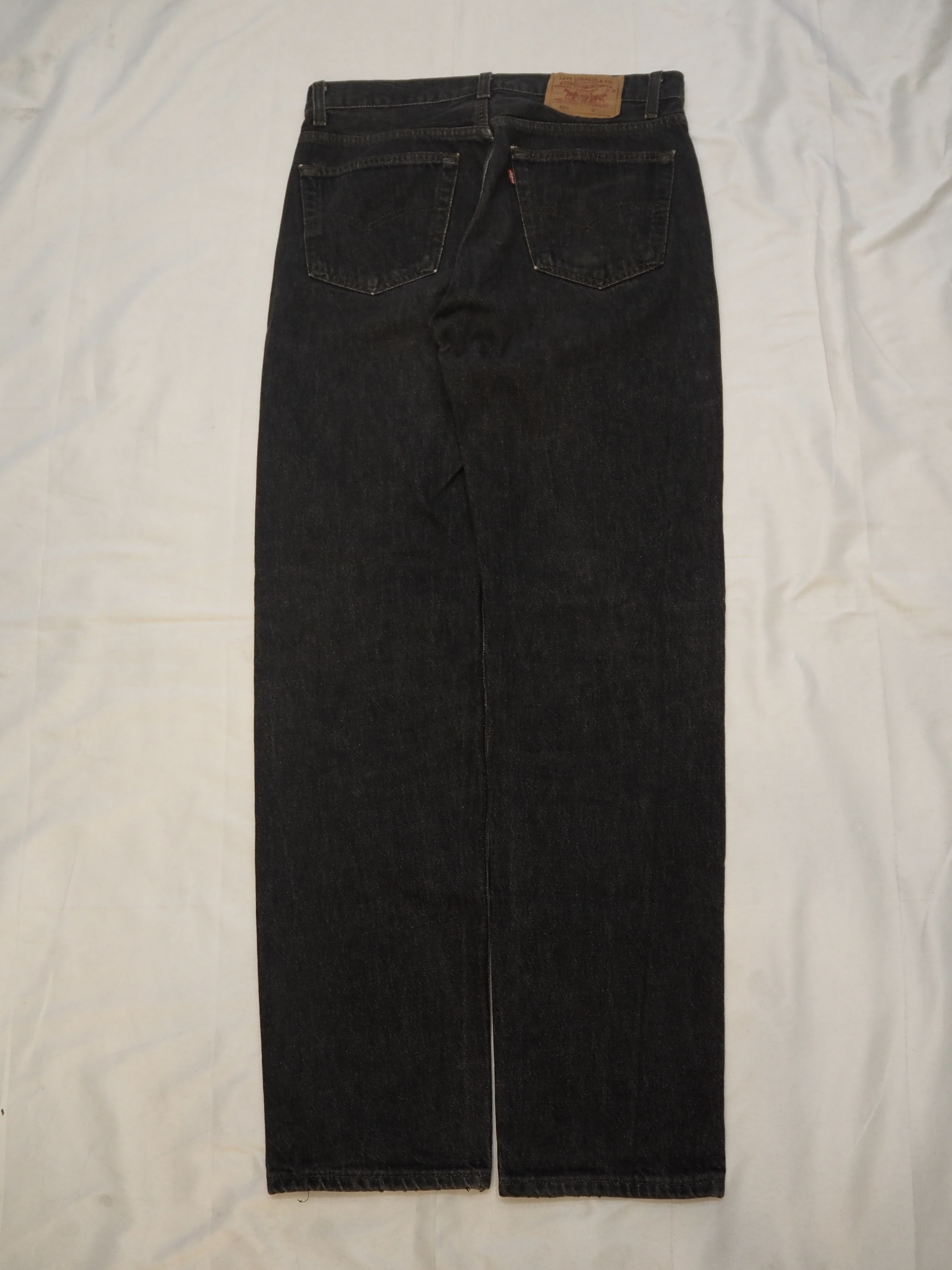 90’s Levi’s 501 Black Denim “先染め" "アメリカ製" の画像 12