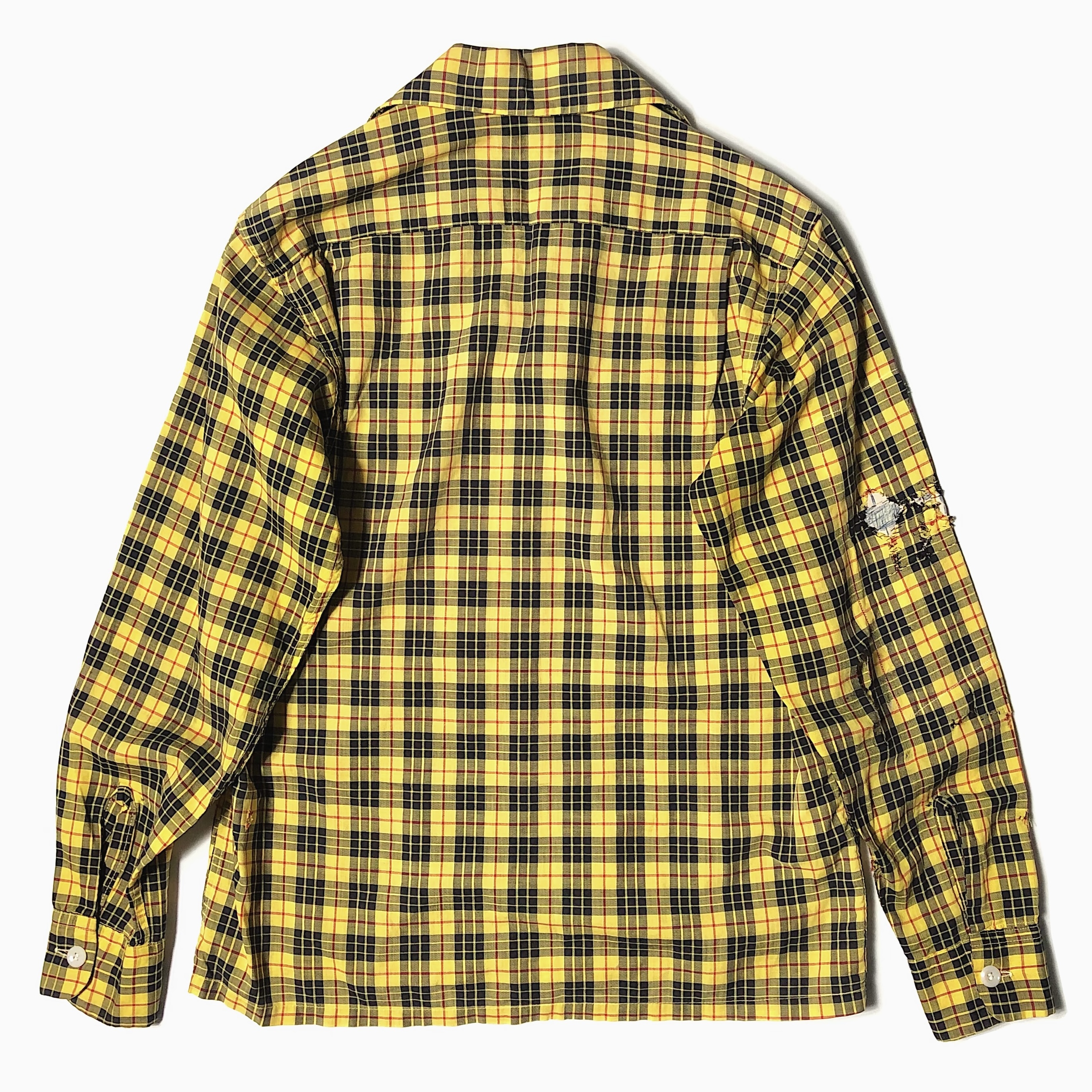 Vintage 60's【Saginaw】Grunge Check Shirt の画像 2