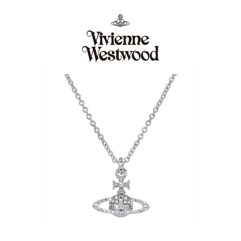 レディース人気no 1 ネックレス Vivienne Westwood ストーン付きネックレス Ax042 Ax043 Axia