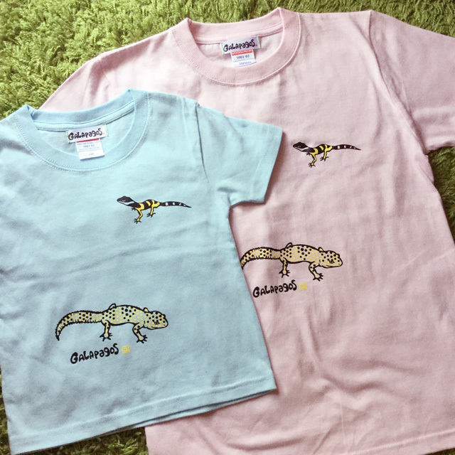 レオパTシャツ（Leopard gecko T-Shirts） | GALApagoS