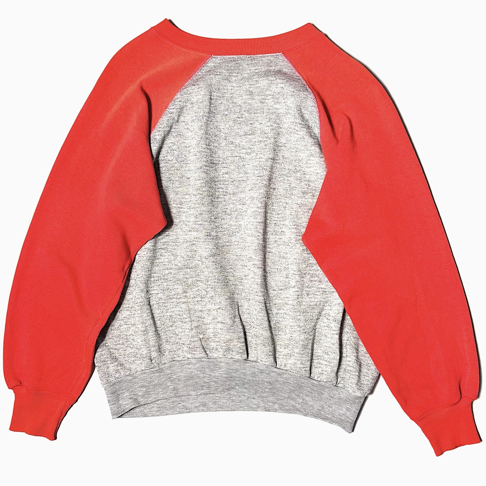 Vintage 70～80's "Reddy Kilowatt" Painted Raglan Sweat の画像 2