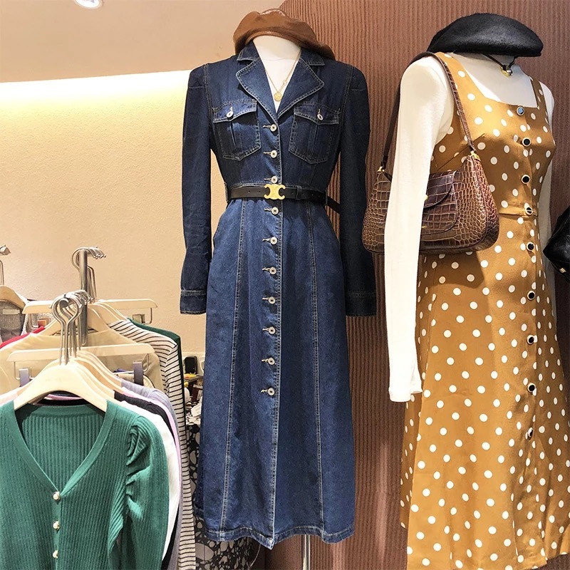 予約 グランドデニムロングワンピース Mapretty 予約 グランドデニムロングワンピース Mapretty