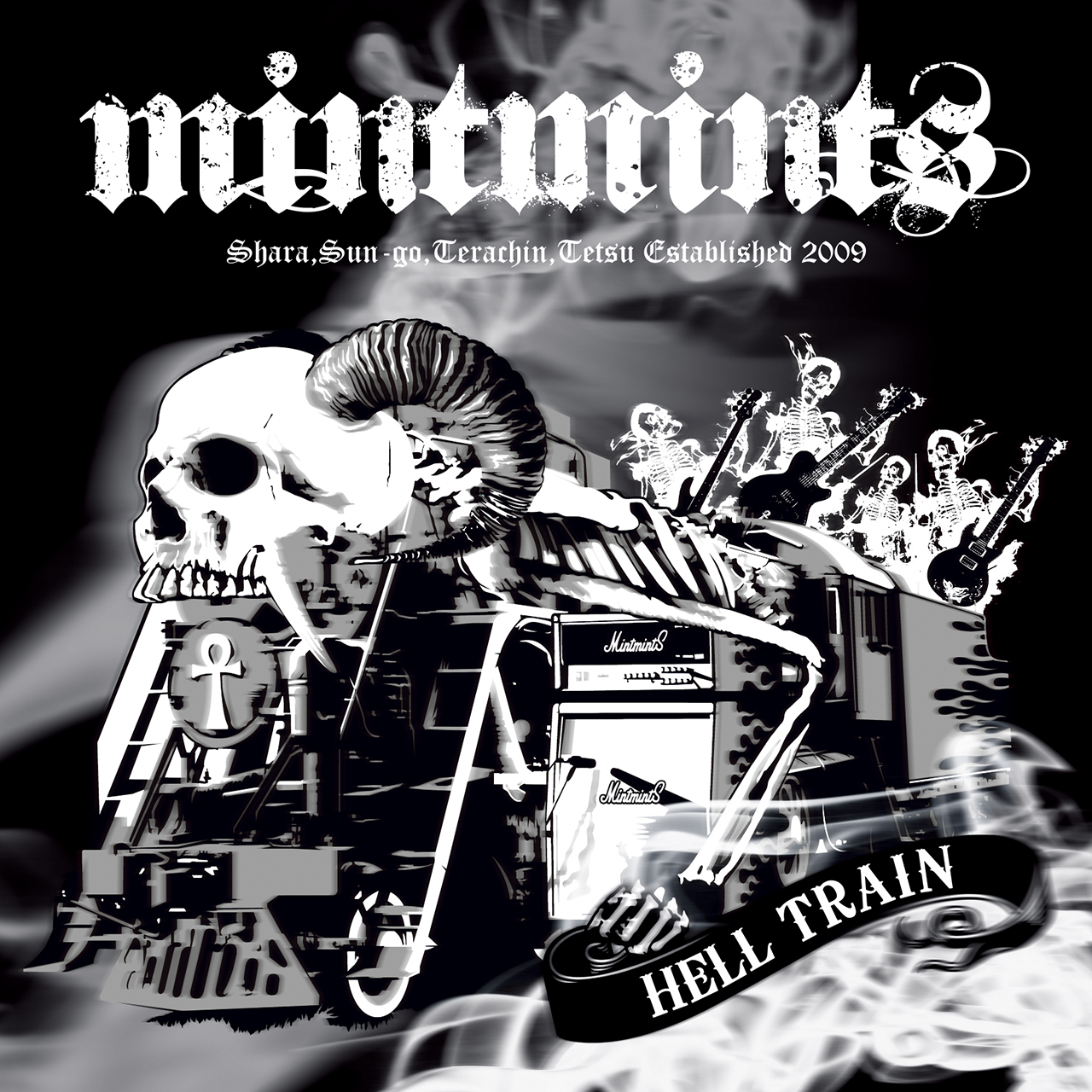 CD+DVD:『HELLTRAIN』mintmints(ミントミンツ) - 画像1