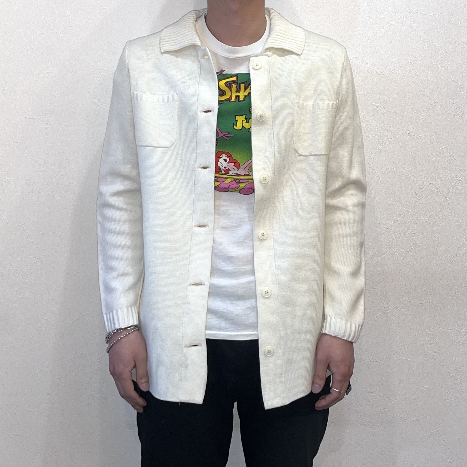 Vintage 70's Knit Cardigan の画像 3