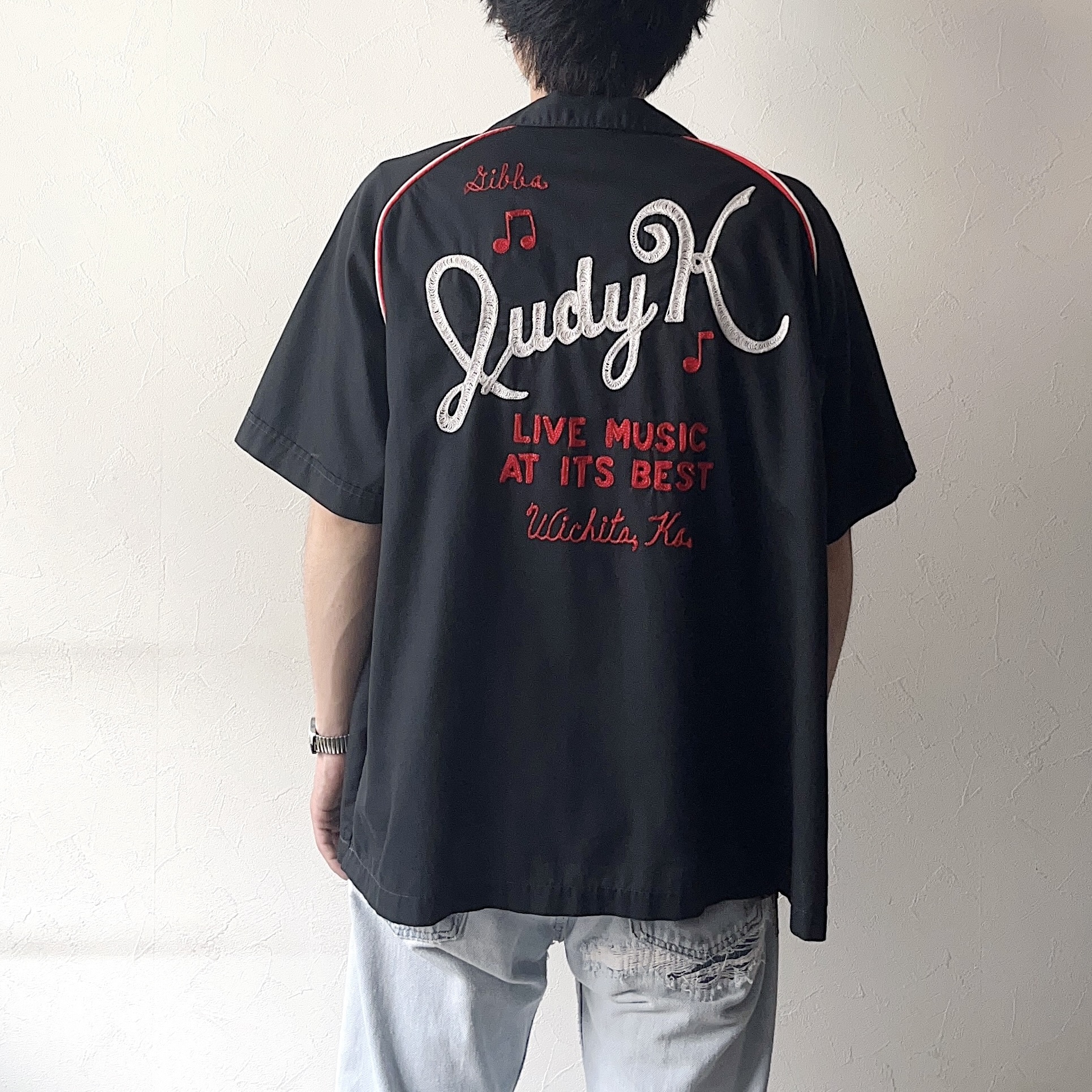 Vintage 70's【Hilton】"ludy K" Bowling Shirt の画像 4