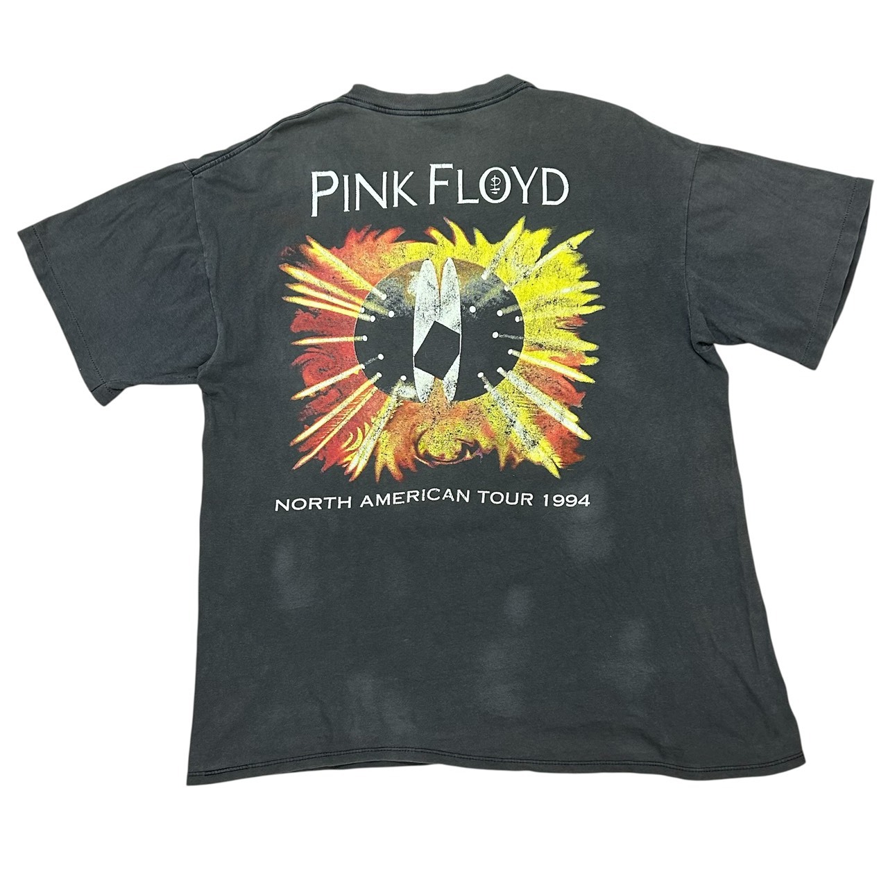 Pink Floyd “The Division Bell” Sun Graphic Vintage T-Shirt – XL の画像 2