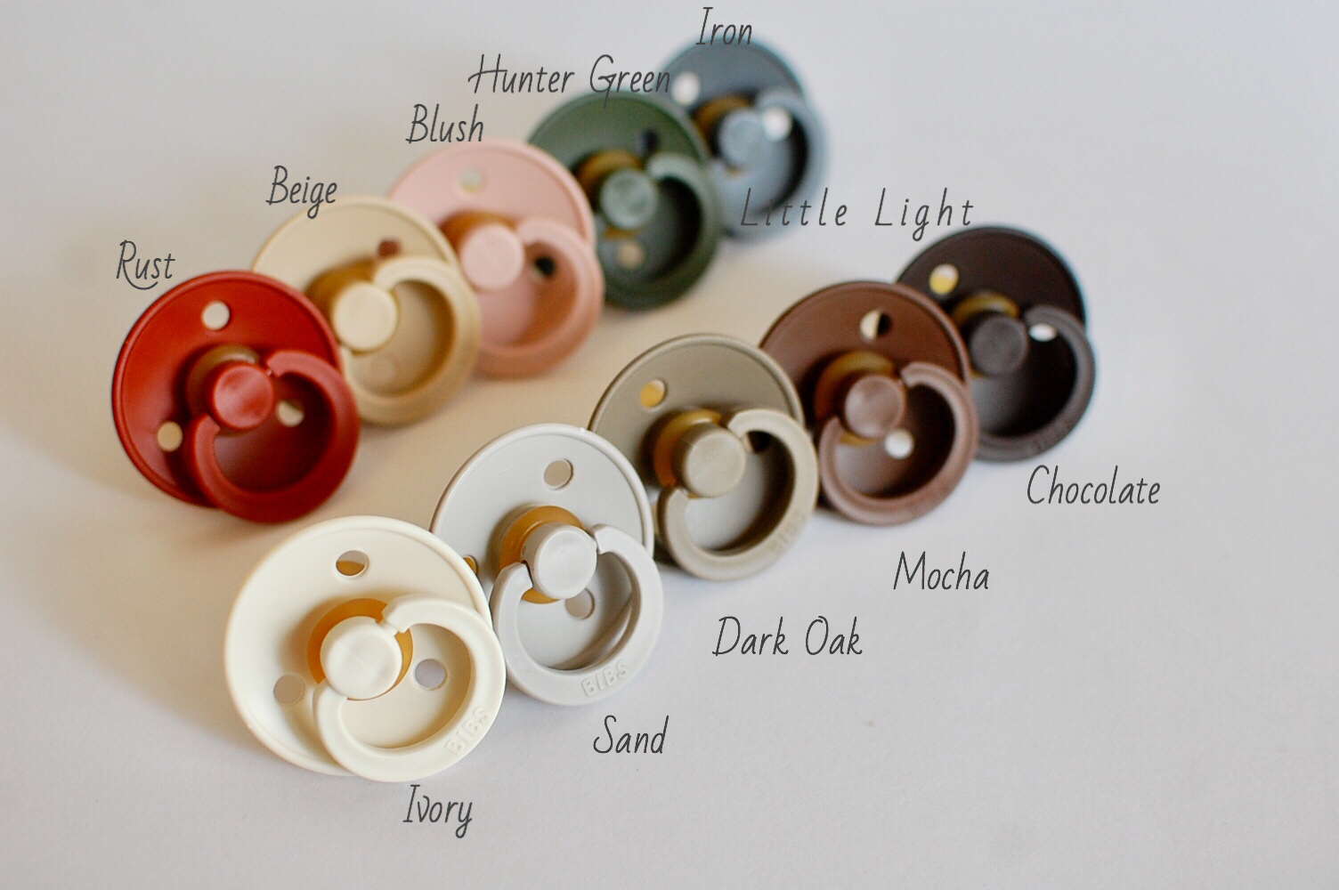Bibs Pacifier Size１ ０ー６ヶ月サイズ Little Light