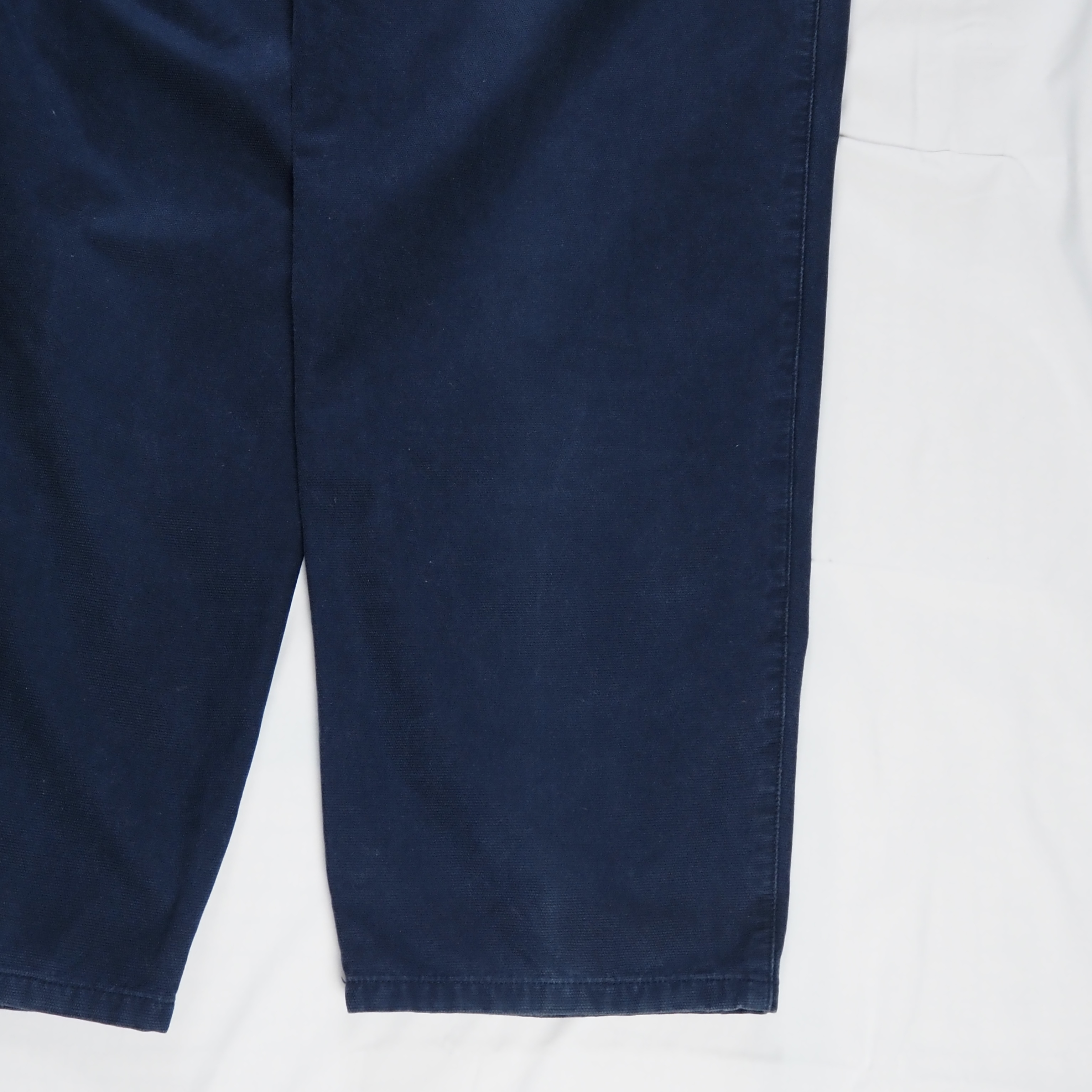 90’s Dockers ワークパンツ ピケパンツ ネイビー の画像 15