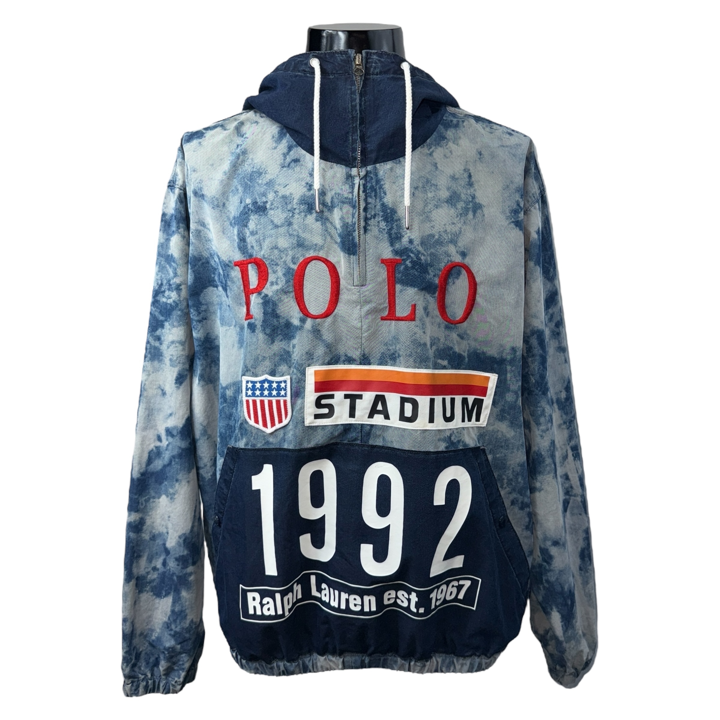 【POLO RALPH LAUREN】ポロラルフローレン “STADIUM 1992 ” アノラックパーカー M