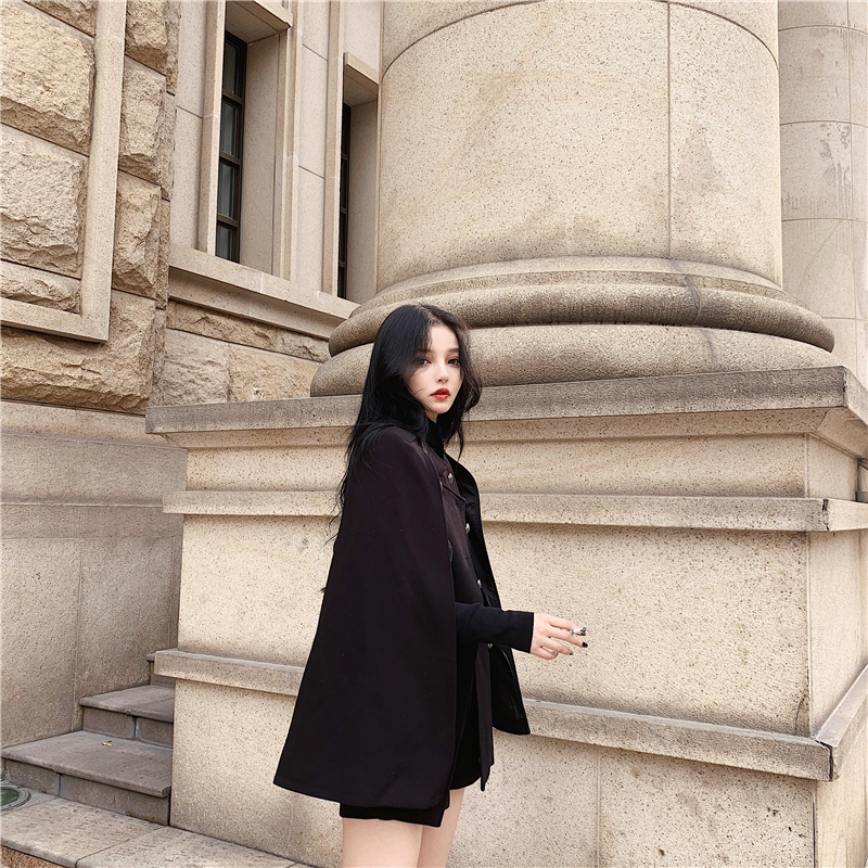 Qoo10] ケープ ポンチョ ミリタリー風 レディー