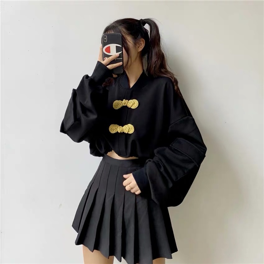 トップス オルチャンファッション カットソー 長袖 ヘソ出し ショート丈 かわいい ボタン シャツ カットソー ロゴ プリント 的 かわいい リボン ゆめかわ 原宿 韓国ファッション Sweetly トップス オルチャンファッション カットソー 長袖 ヘソ出し ショート丈 かわいい ボタン シャツ カットソー ロゴ プリント 的 かわいい リボン ゆめかわ 原宿 韓国ファッション Sweetly