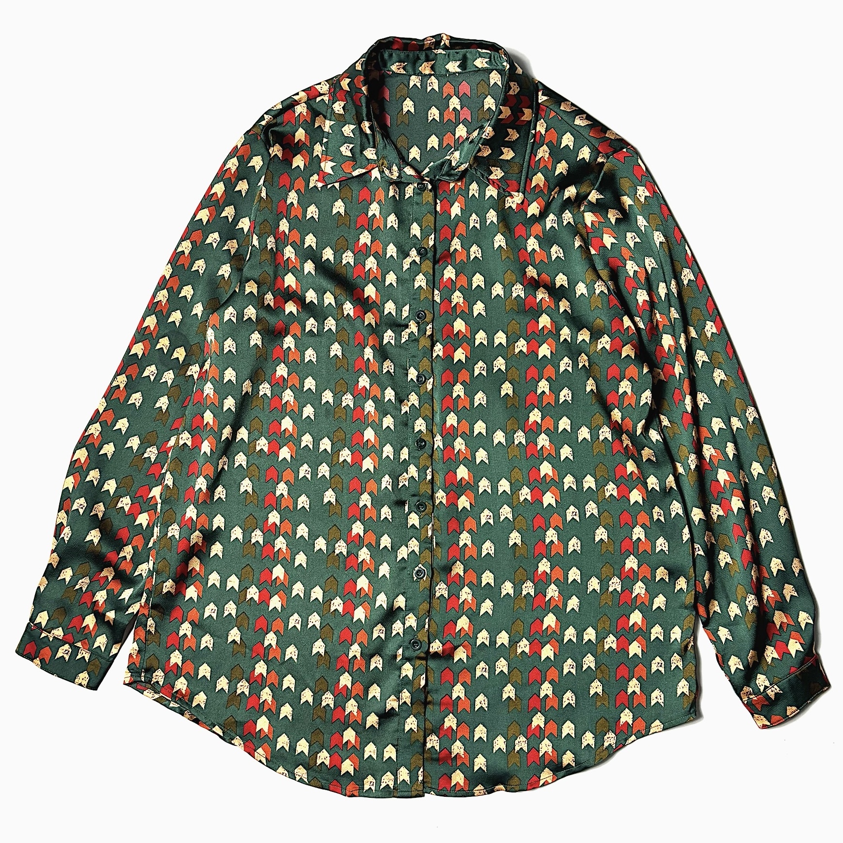 Vintage Patterned  Pajama Set-up の画像 2