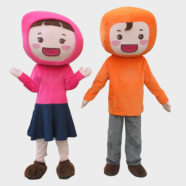 本格的着ぐるみ 男の子 女の子 おとこのこ おんなのこ オトコノコ オンナノコ 大人用 オレンジ男性 ローズレッド女性 きぐるみ 3頭身タイプ 格安 良質 のぞき可 オーダーメイド コスプレ 衣裳 キャンペーンパーティー 催事 プレゼント集客 客寄せ Mooncat