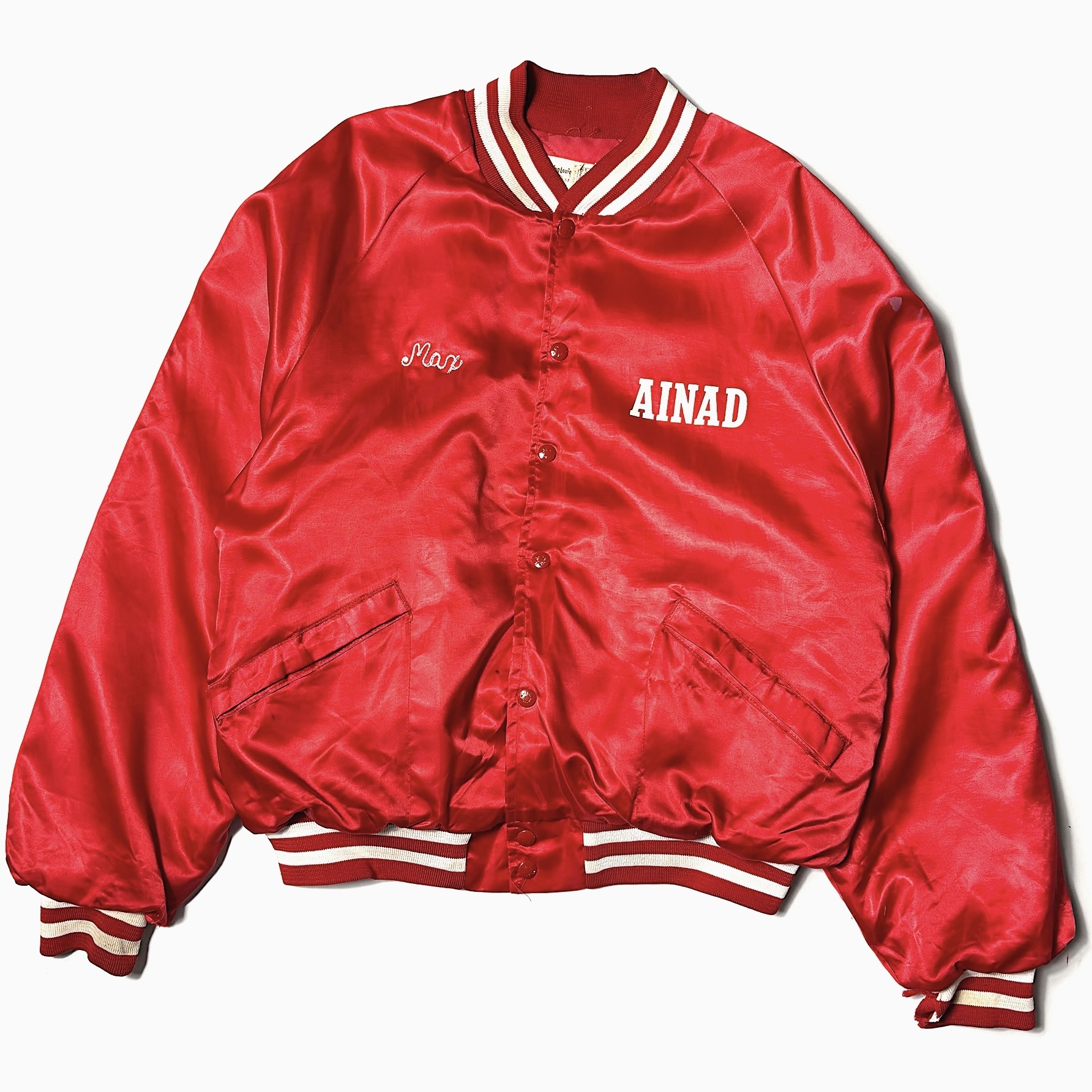 Vintage 70～80's【King Louie】"SHRINE CLUB" Satin Jacket の画像 2