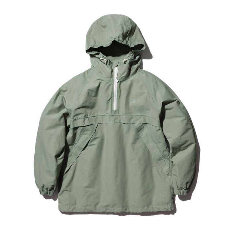 "snow peak|スノーピーク|Light Mountain Cloth Parka|ライトマウンテンクローズパーカ|セージ"