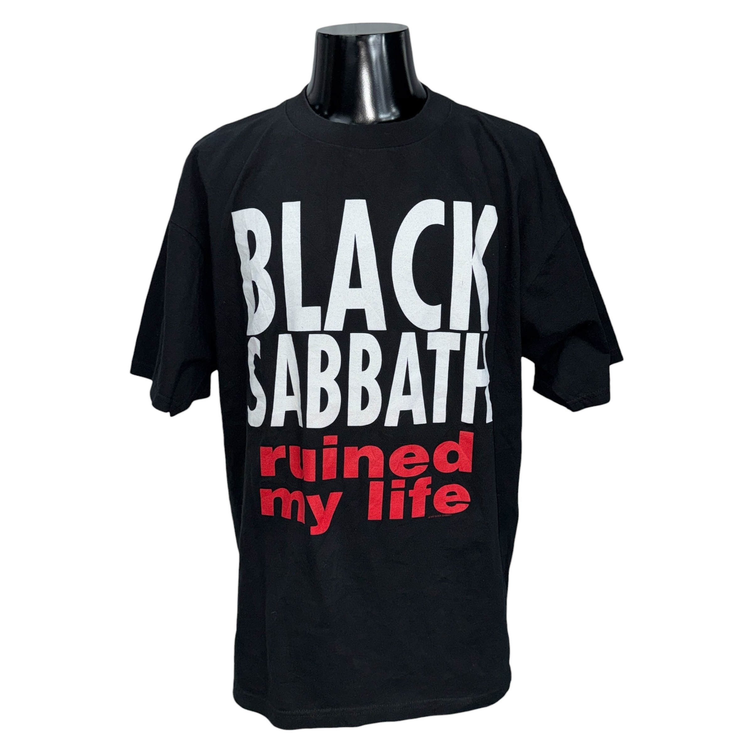 【BLACK SABBATH】ブラック・サバス “RUINED MY LIFE” 90’s Vintage Tシャツ