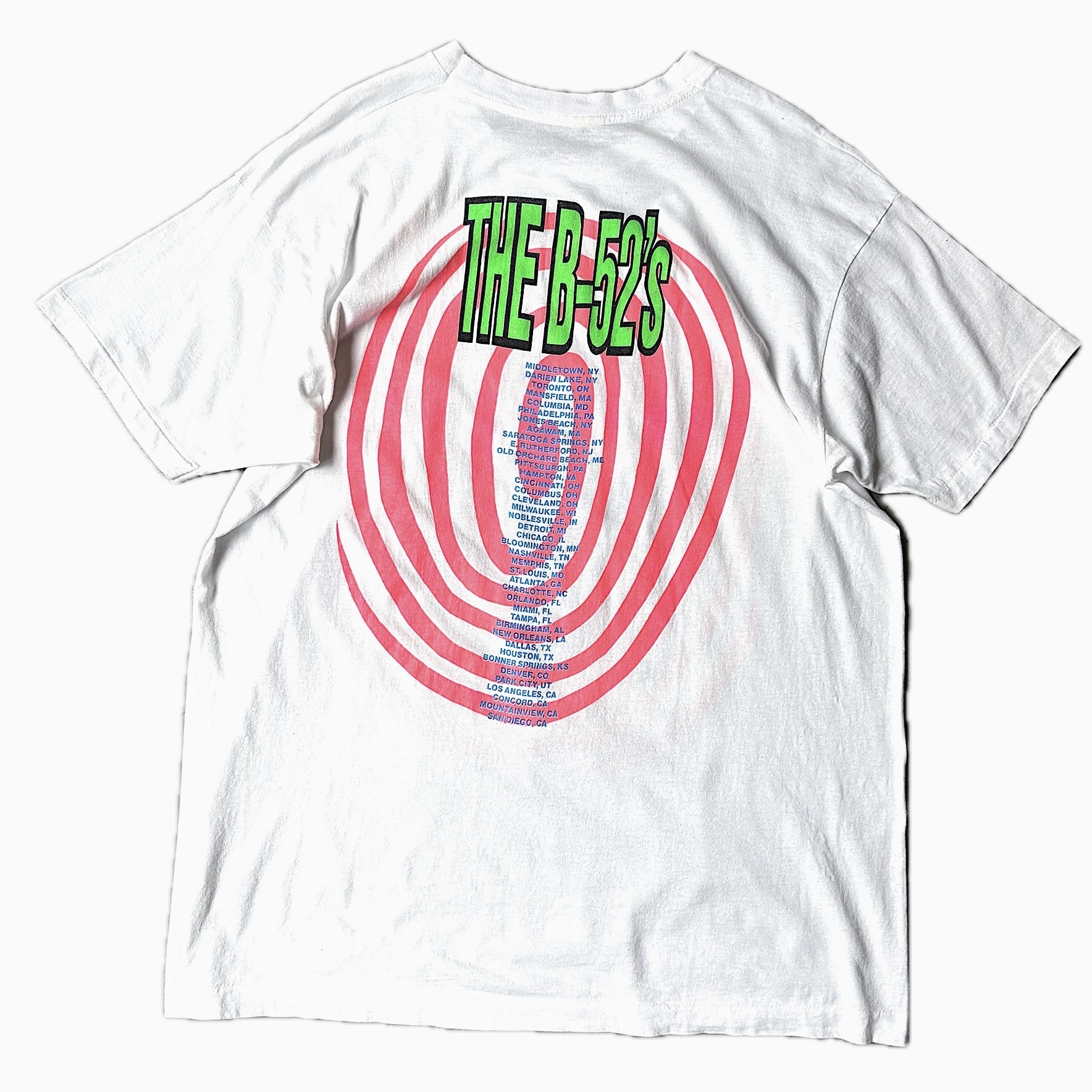 Vintage 90's【SCREEN STARS】"THE B-52's" T-shirt の画像 2