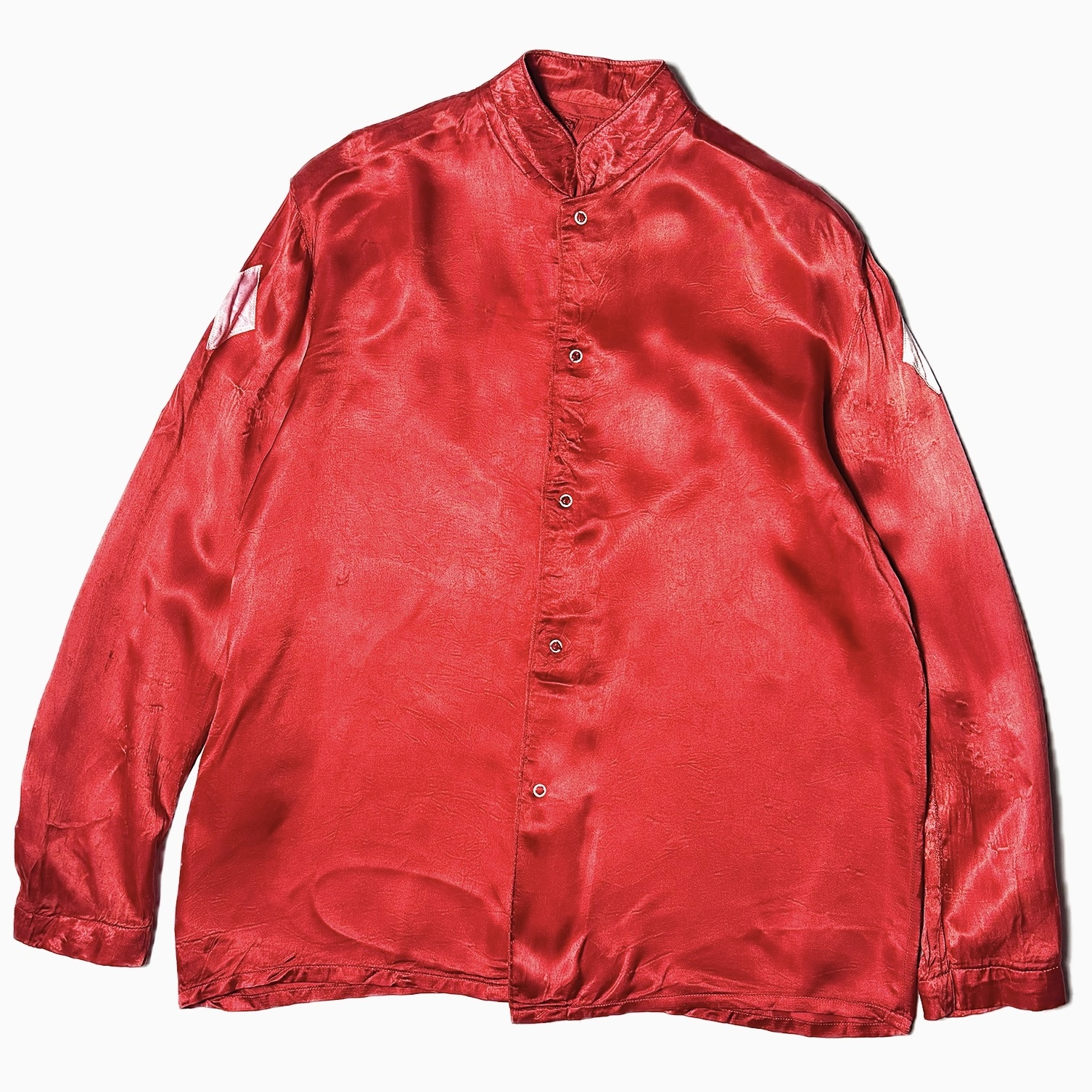 Vintage 50～60's Satin Shirt の画像 2
