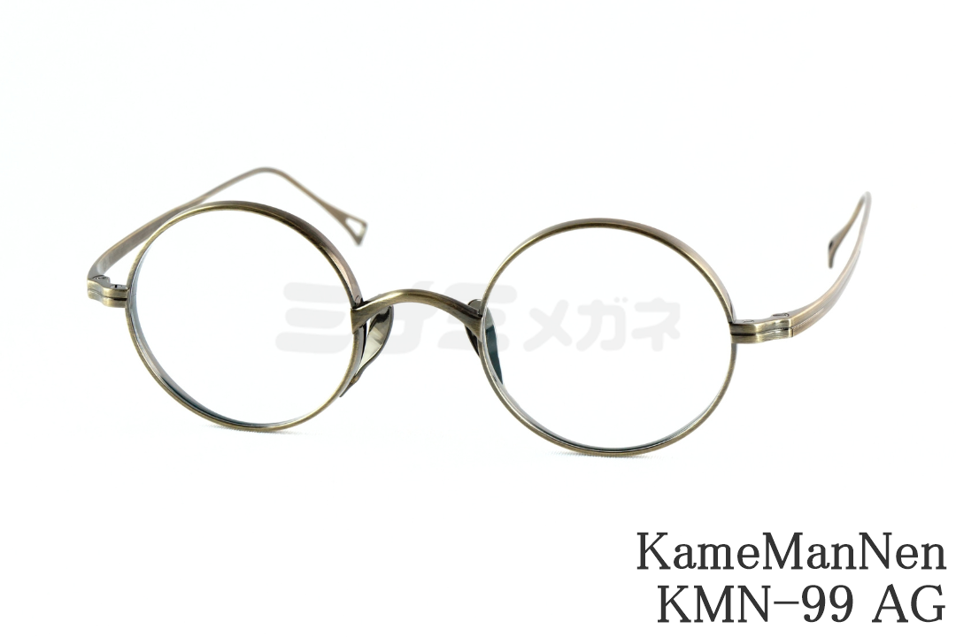 KameManNen メガネ KMN-99 TSH ラウンド 丸眼鏡 ボストン カメマンネン