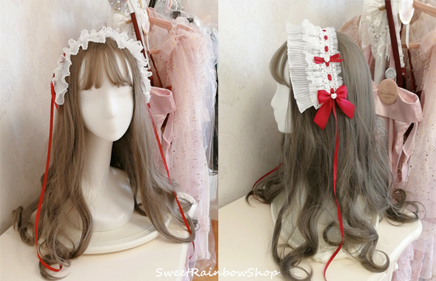 ロリィタシフォンレースヘッドドレス Meltysugar ロリィタシフォンレースヘッドドレス Meltysugar