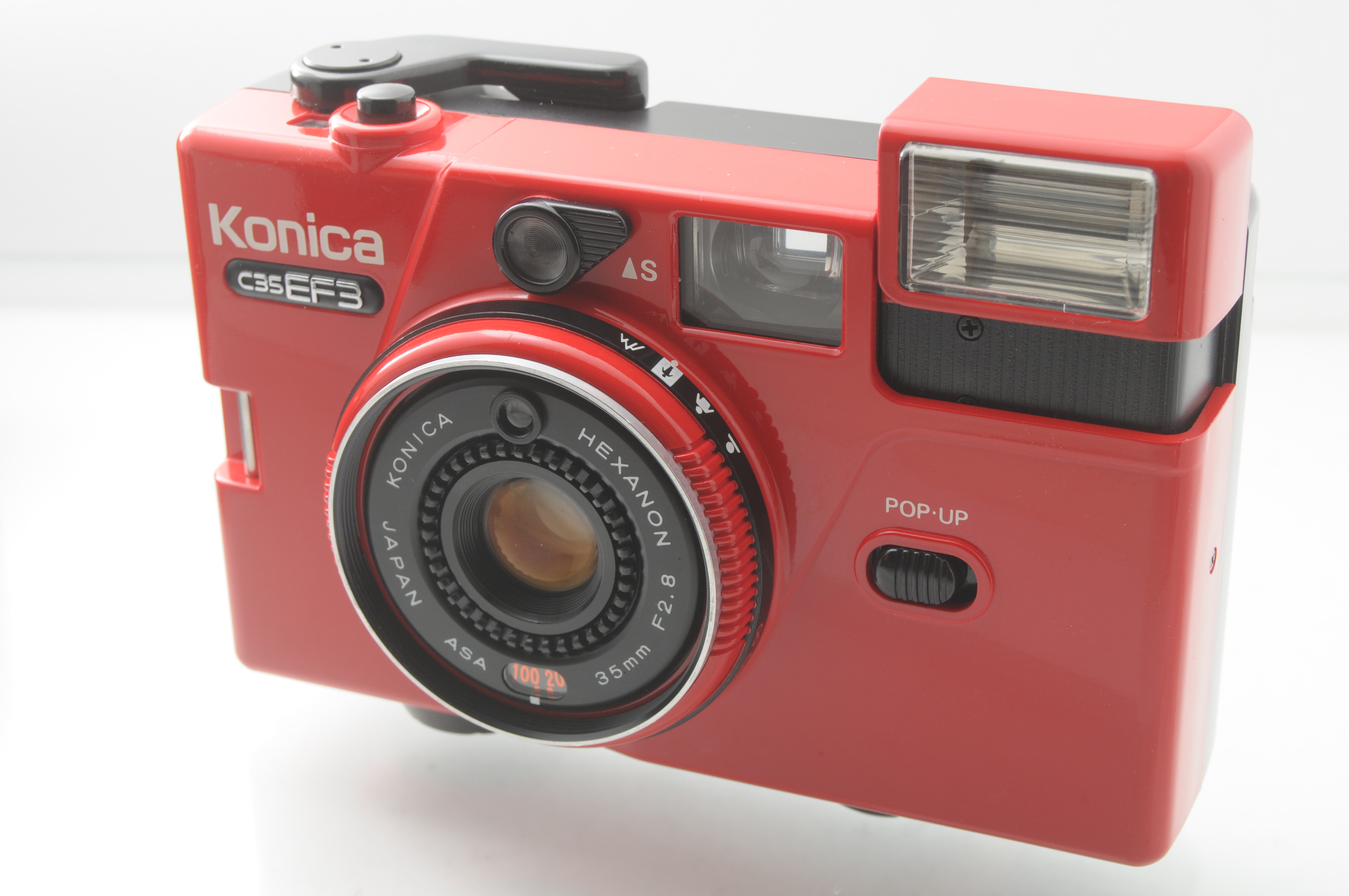【中古 保証付 送料無料】Konica C35 EF3/フィルムカメラ/コニカ ミノルタ/中古 フィルムカメラ/コニカ フィルムカメラ