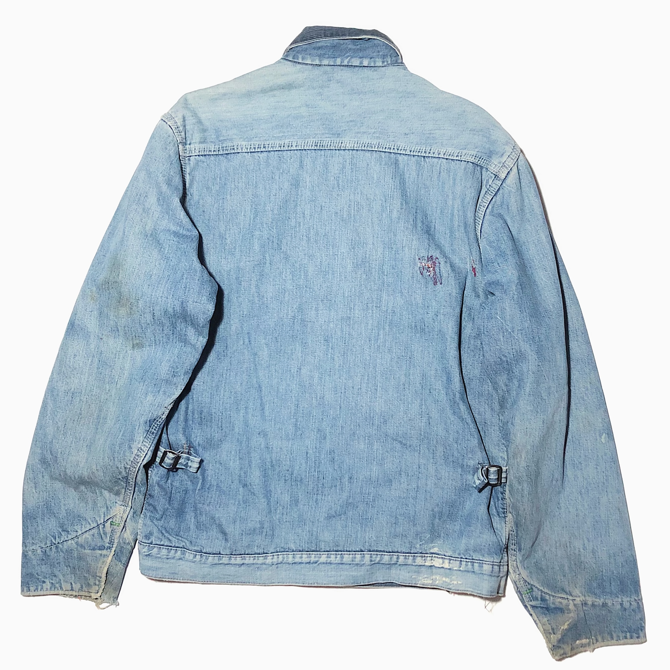 Vintage 70's【OSHKOSH】Grunge Denim Jacket の画像 2