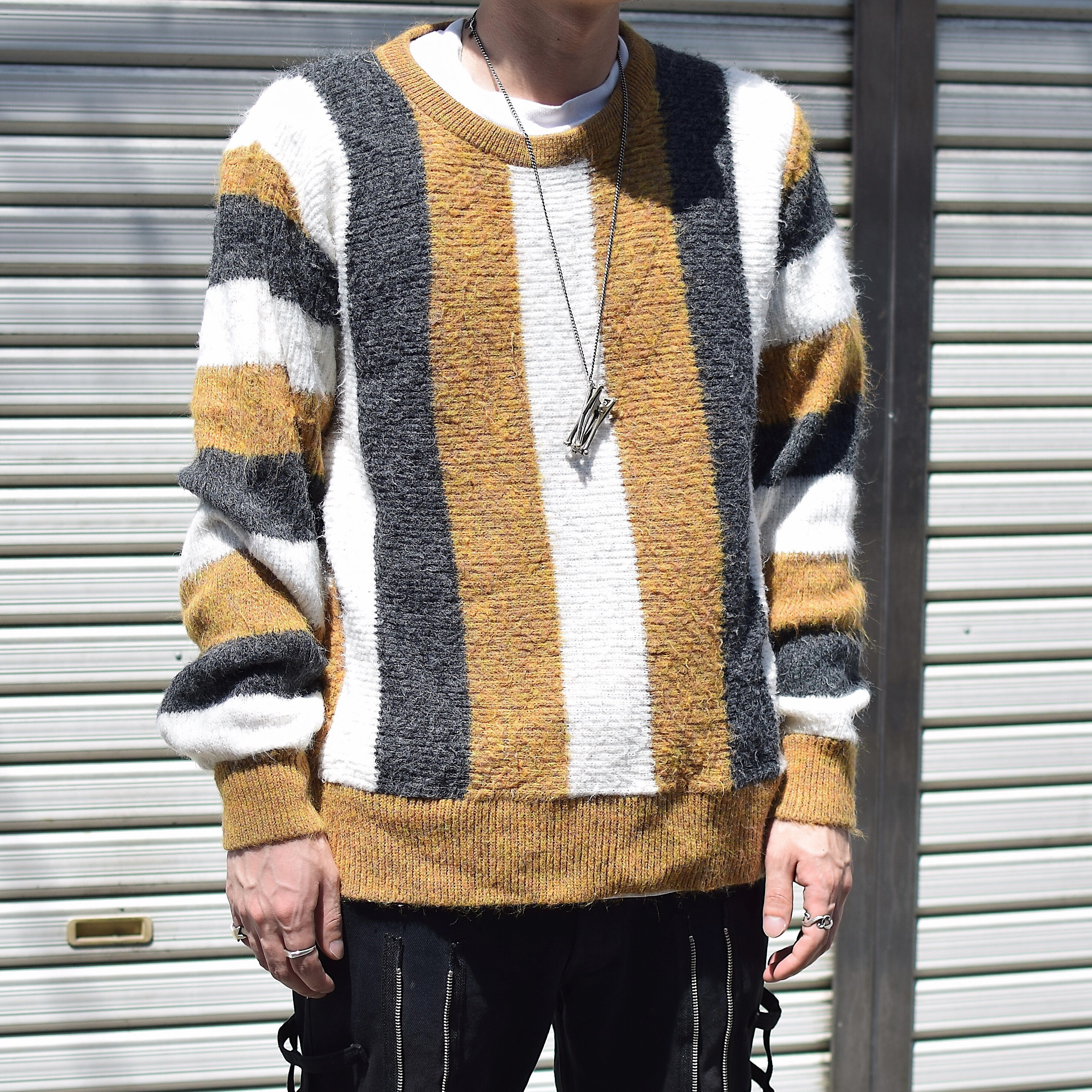 Vintage 60's【BRENT MONTGOMERY WARD】Knit Sweater の画像 3