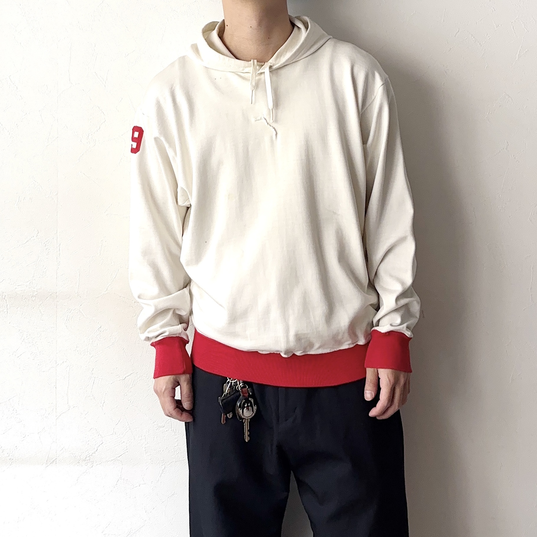 Vintage 50～60's【Spanjian】"C.K.McCLATCHY" Two Tone Hoodie の画像 4