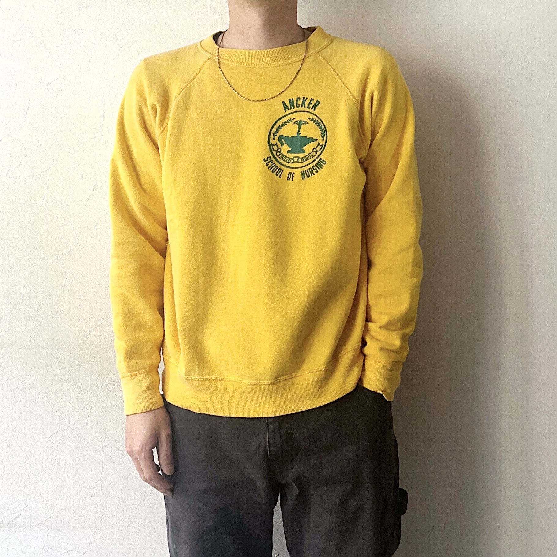 Vintage 60's【SOUTHERN ATHLETIC】"ANCKER SCHOOL OF NURSING" Sweat の画像 3