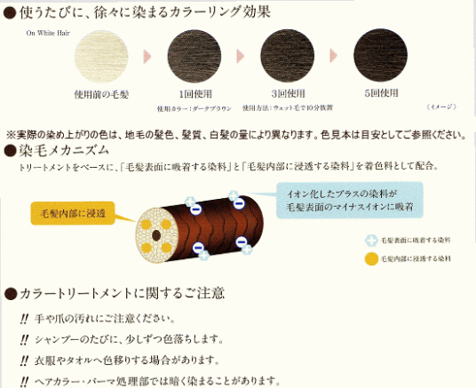 レセ ヘアーカラー トリートメント ブラウン Jardin De Fleurs