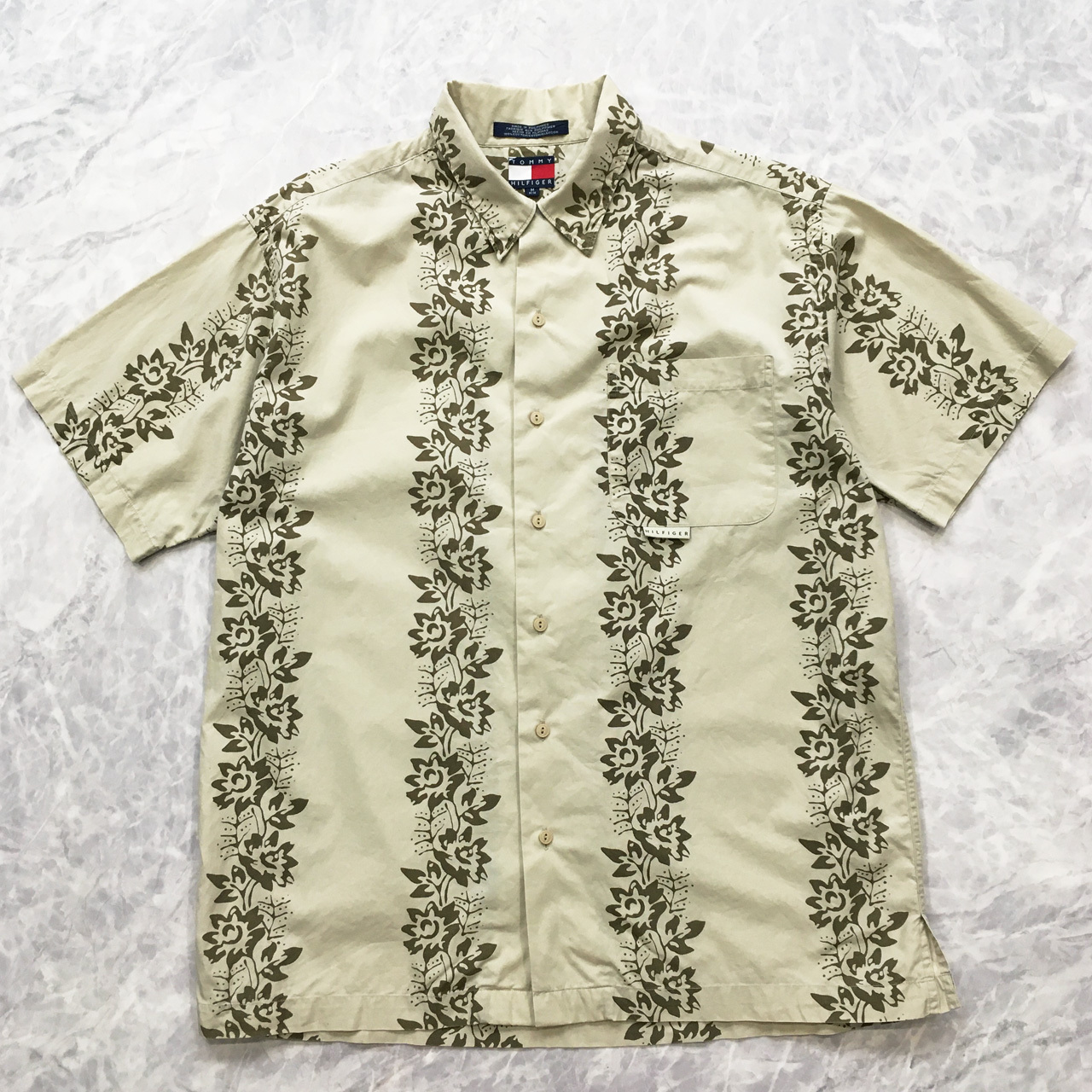 tommy hilfiger tropical shirt