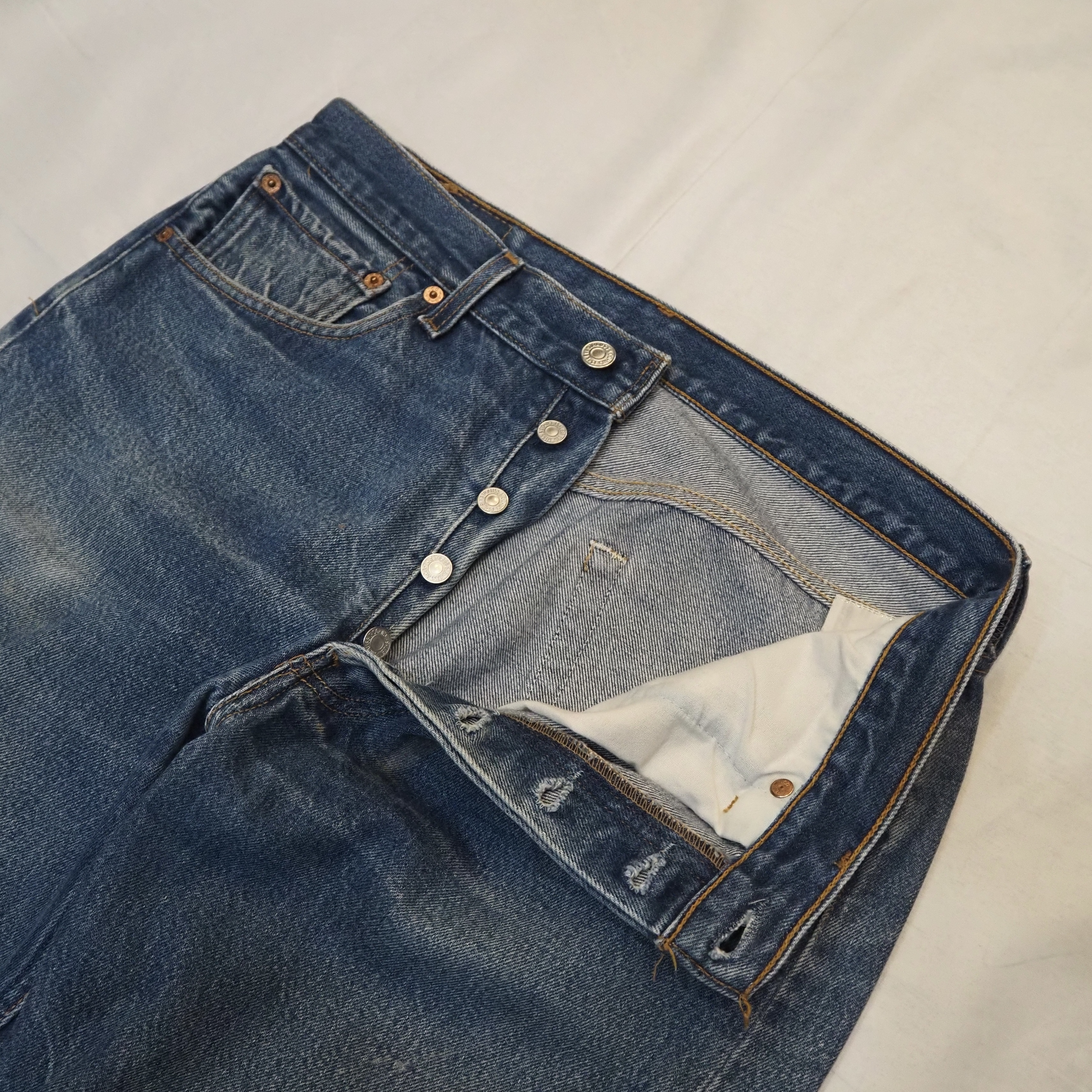 00’s Levi’s 501 ブルーデニム メキシコ製 34×30 の画像 7