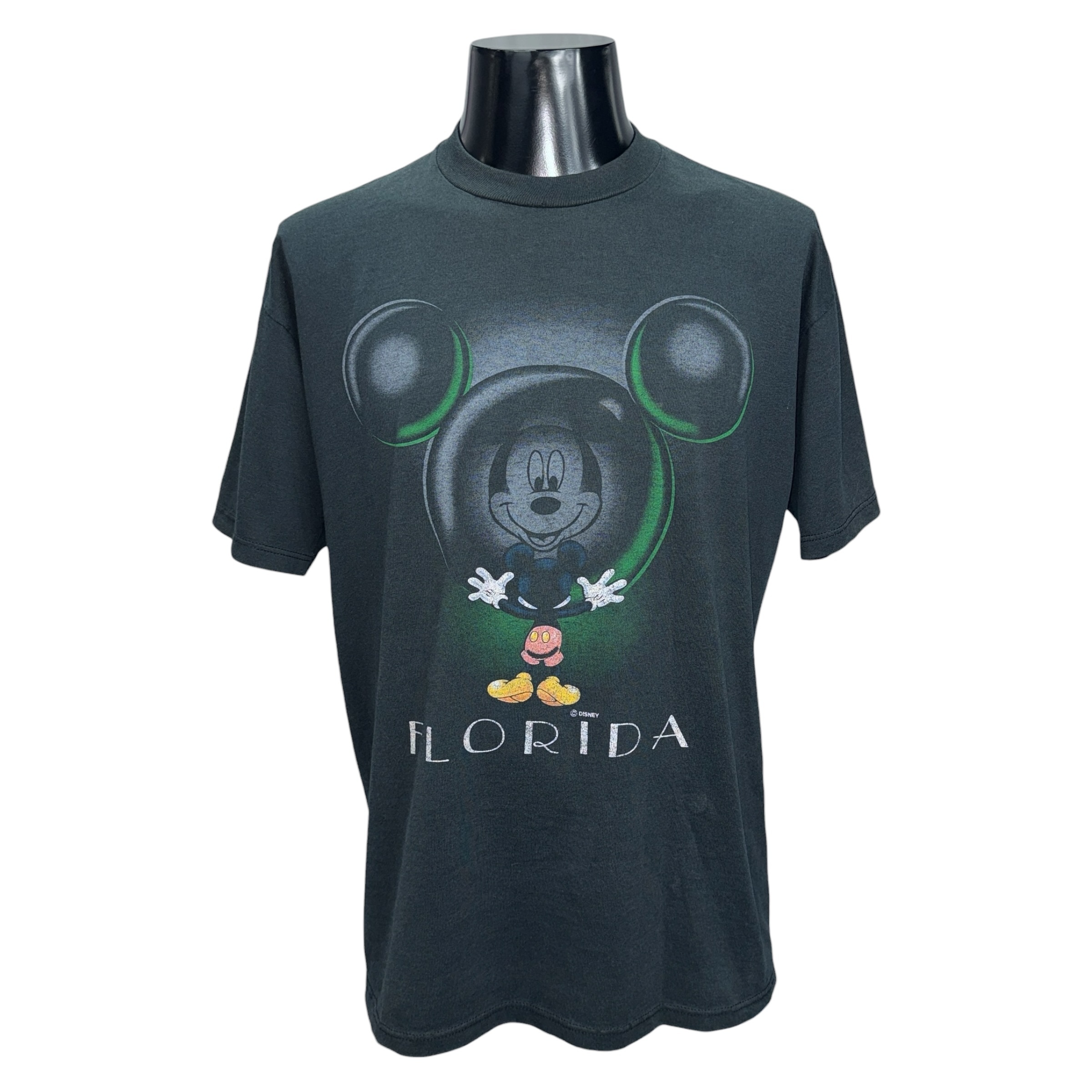 【MICKEY MOUSE】ミッキーマウス “FLORIDA / SPHERE” 90s-00s Vintage Tシャツ