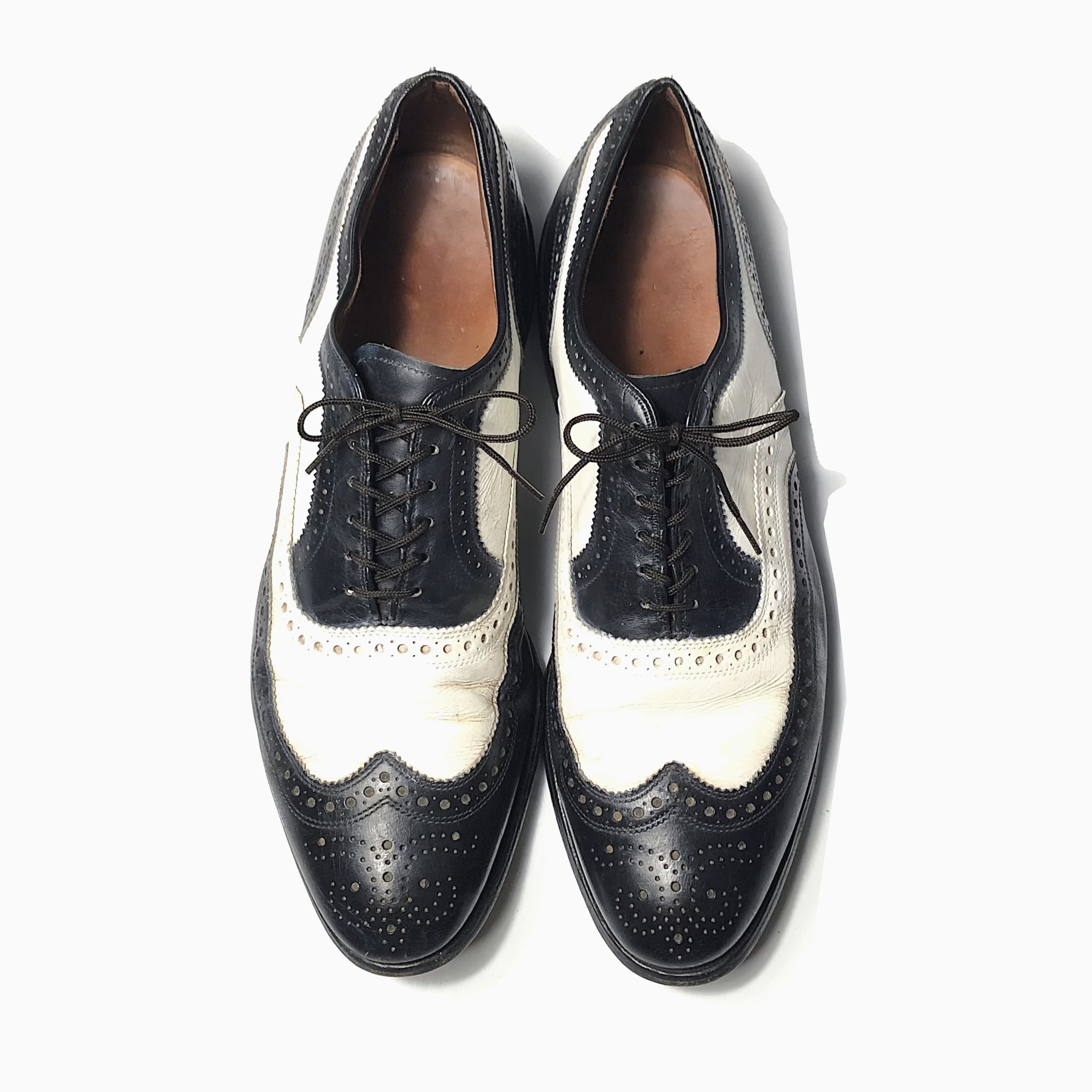Vintage【Allen Edmonds】Wing Tip Leather Shoes の画像 3
