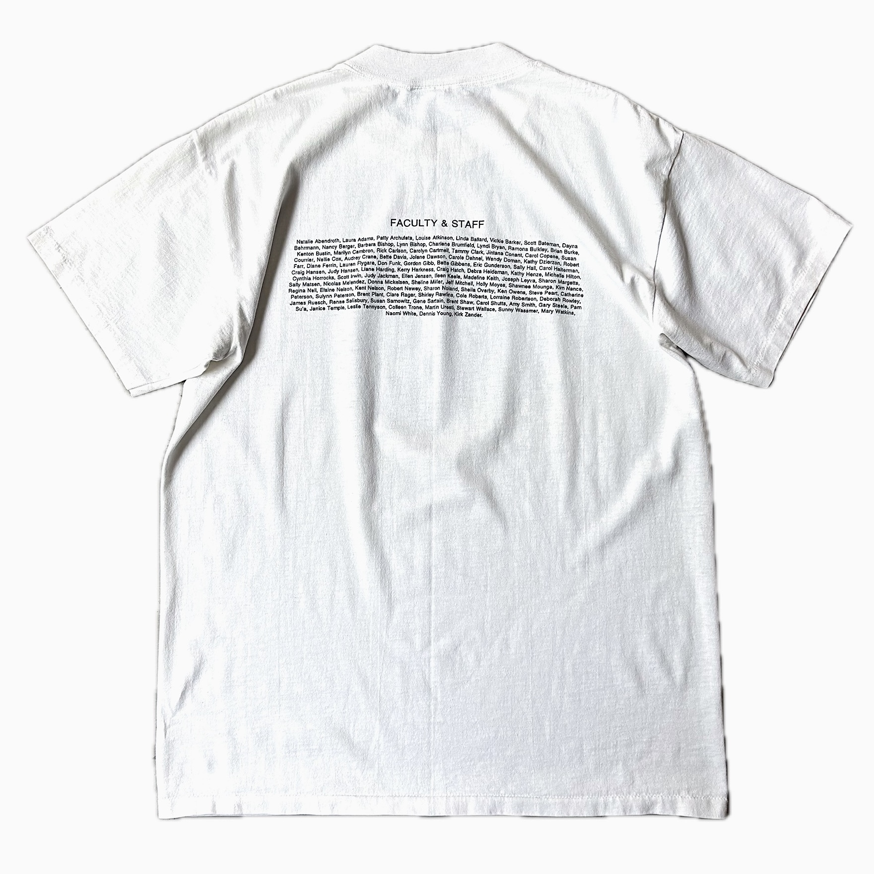 Vintage 90's "WALK WITH PEACE AND PRIDE" T-shirt の画像 2